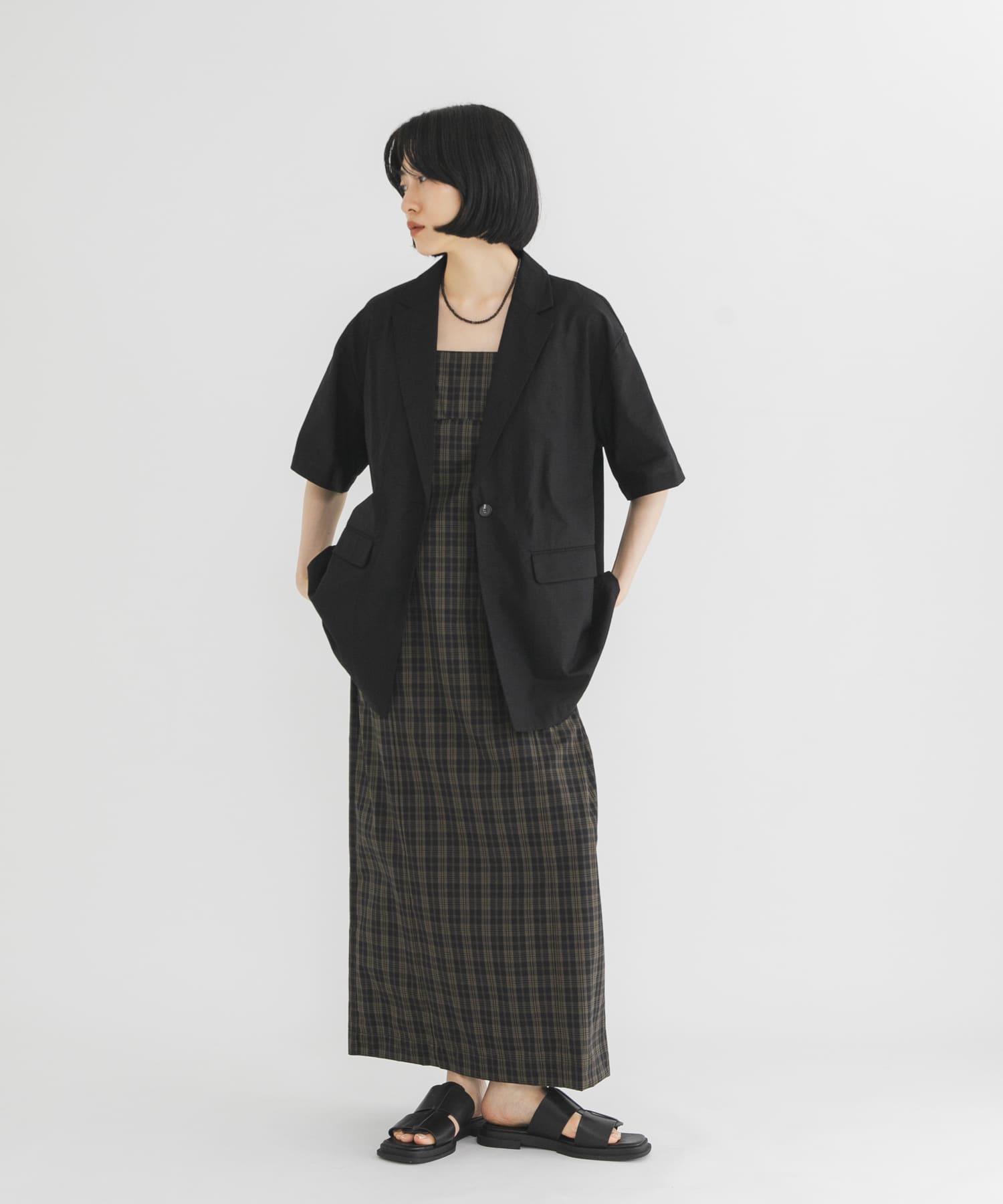 身長：160cm サイズ：one