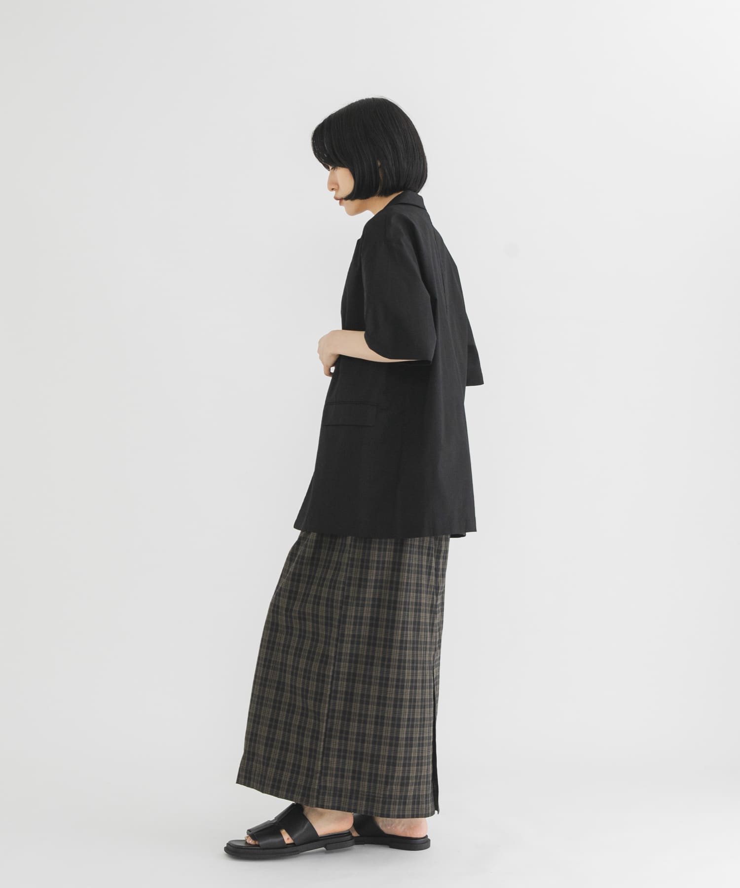 身長：160cm サイズ：one