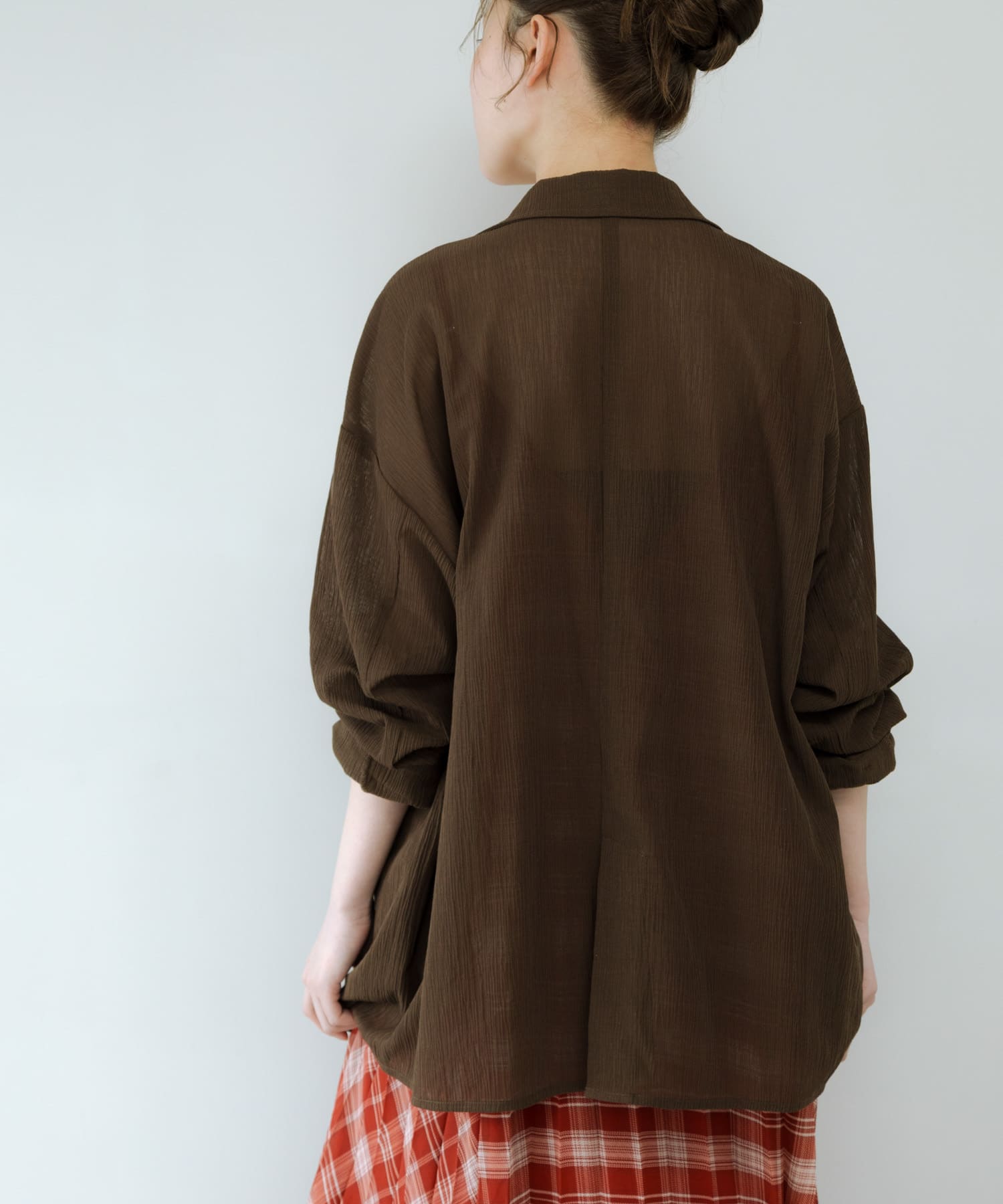 身長 : 159cm サイズ : one