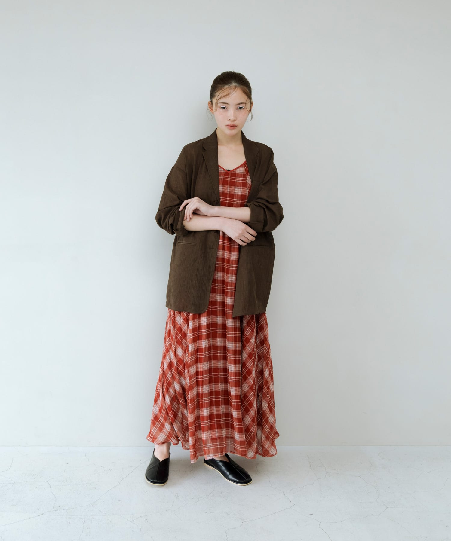 身長 : 159cm サイズ : one
