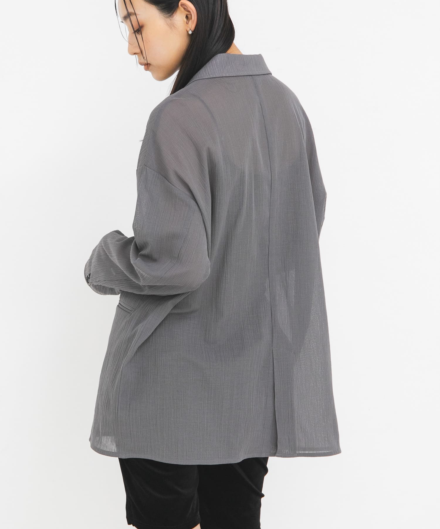 身長 : 163cm サイズ : one