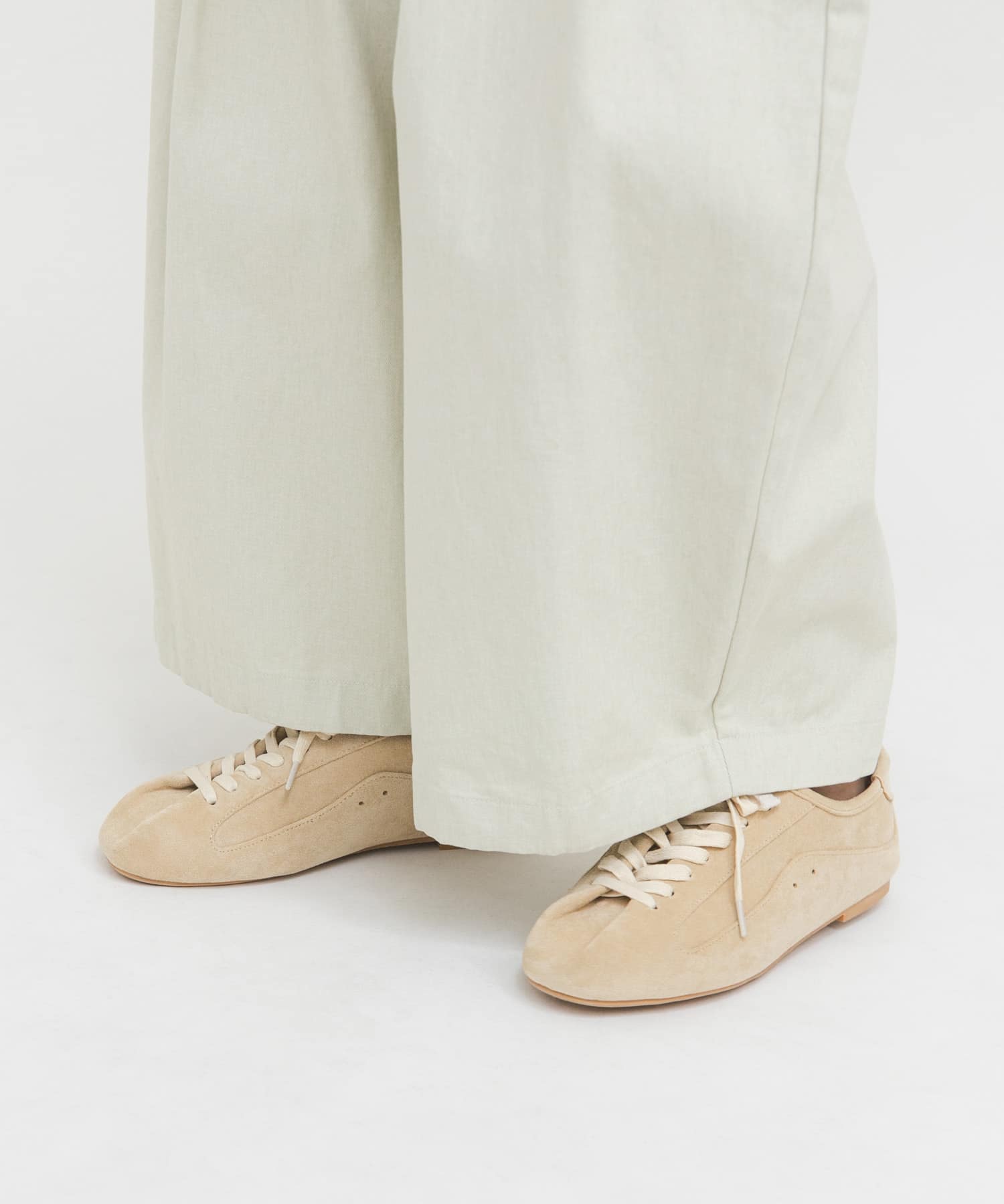 タンデザインスニーカー L.BEIGE 36