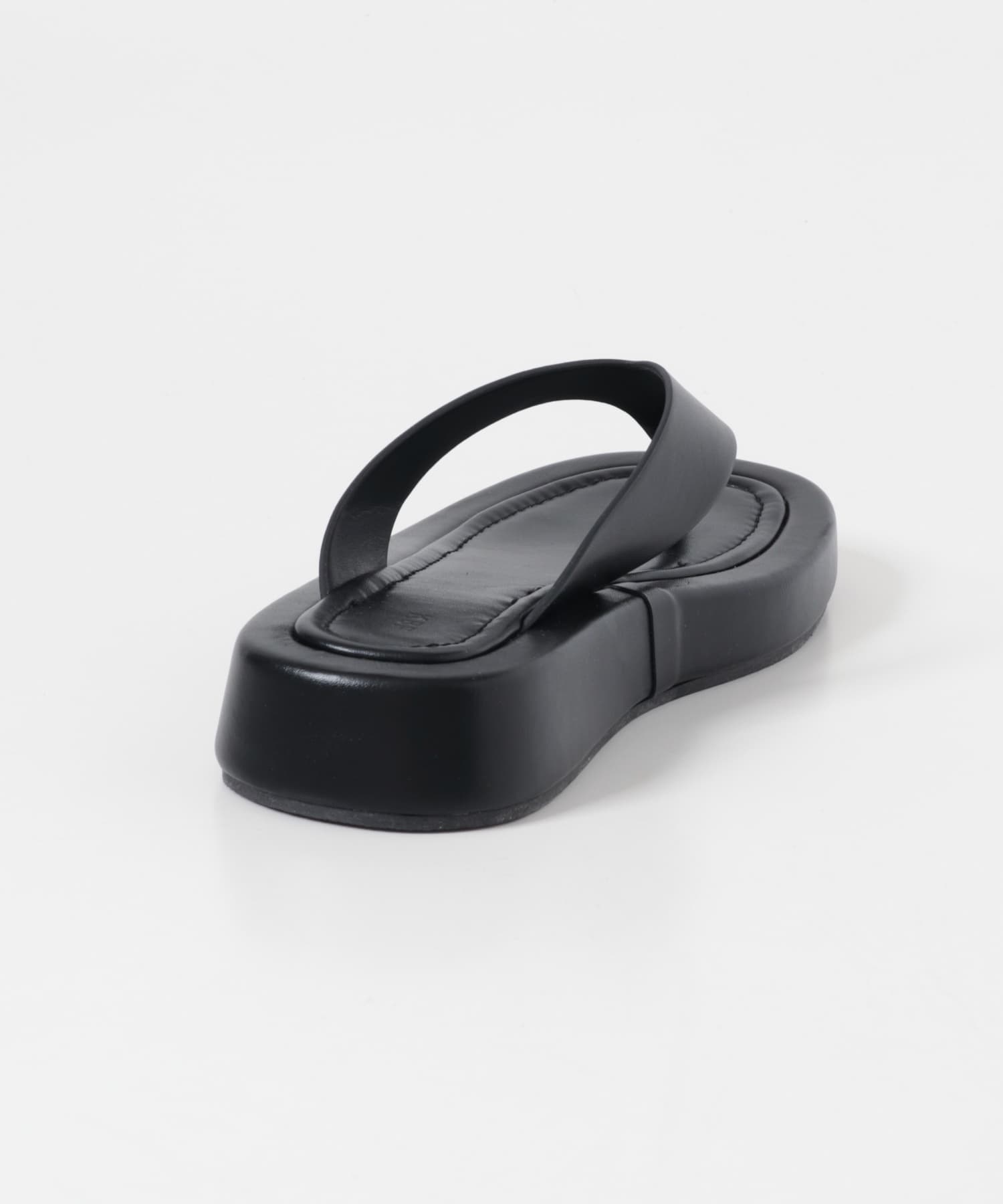 プラットフォームトングサンダル BLACK 36