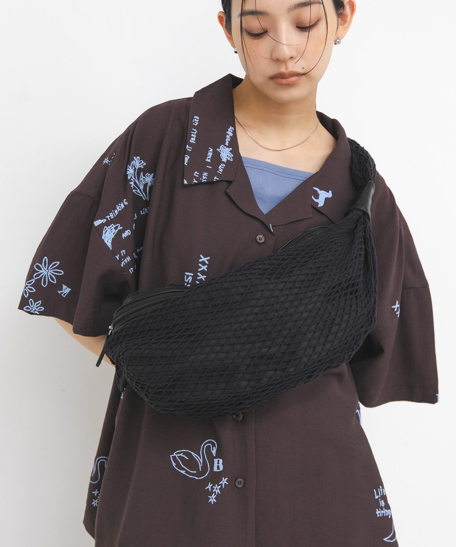 メッシュショルダーBAG