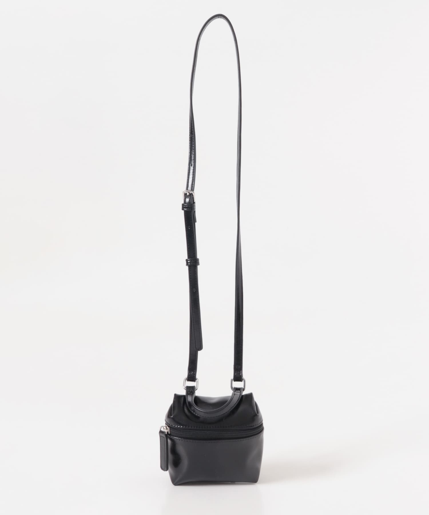 2WAYマイクロポーチBAG BLACK One