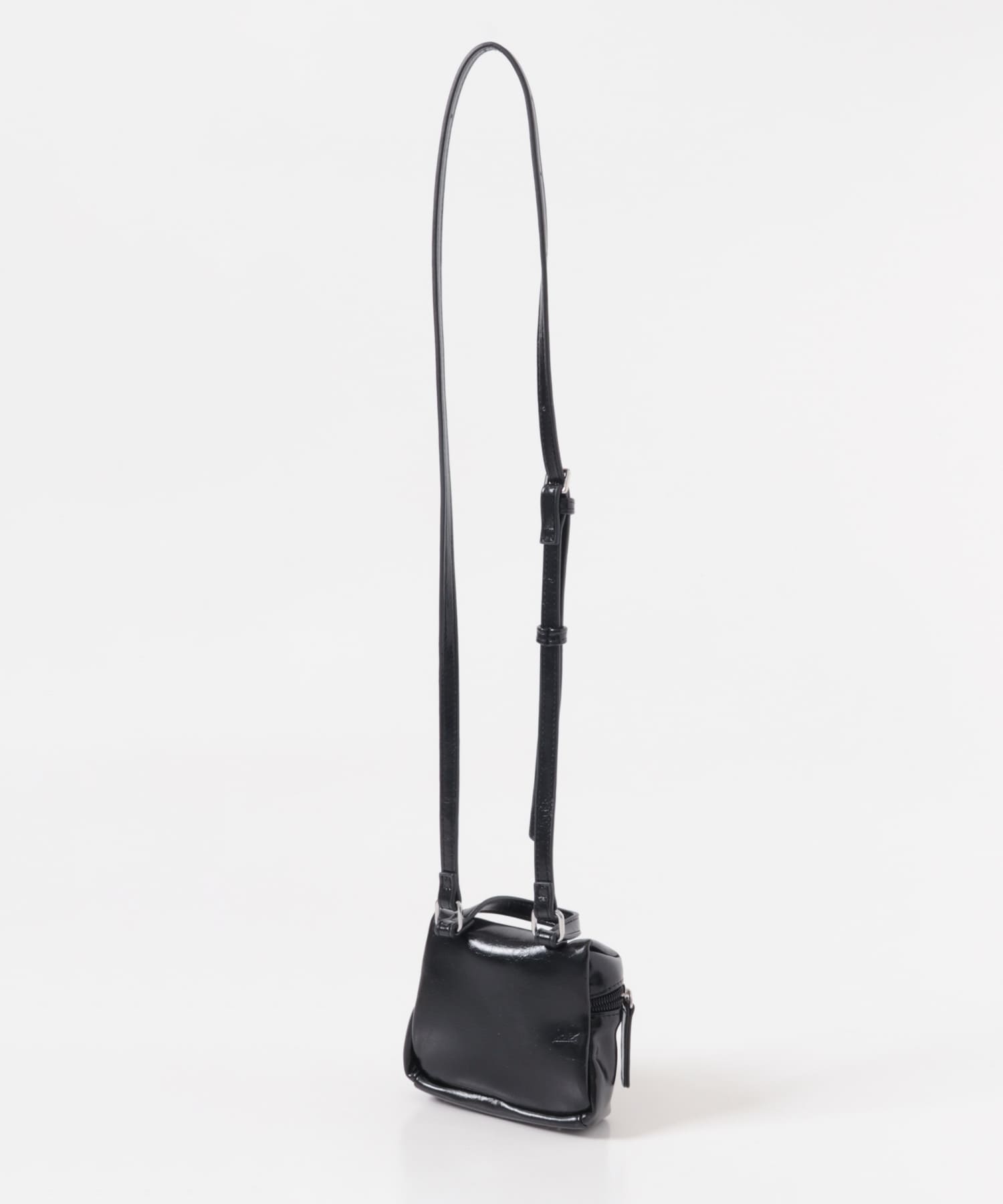 2WAYマイクロポーチBAG BLACK One