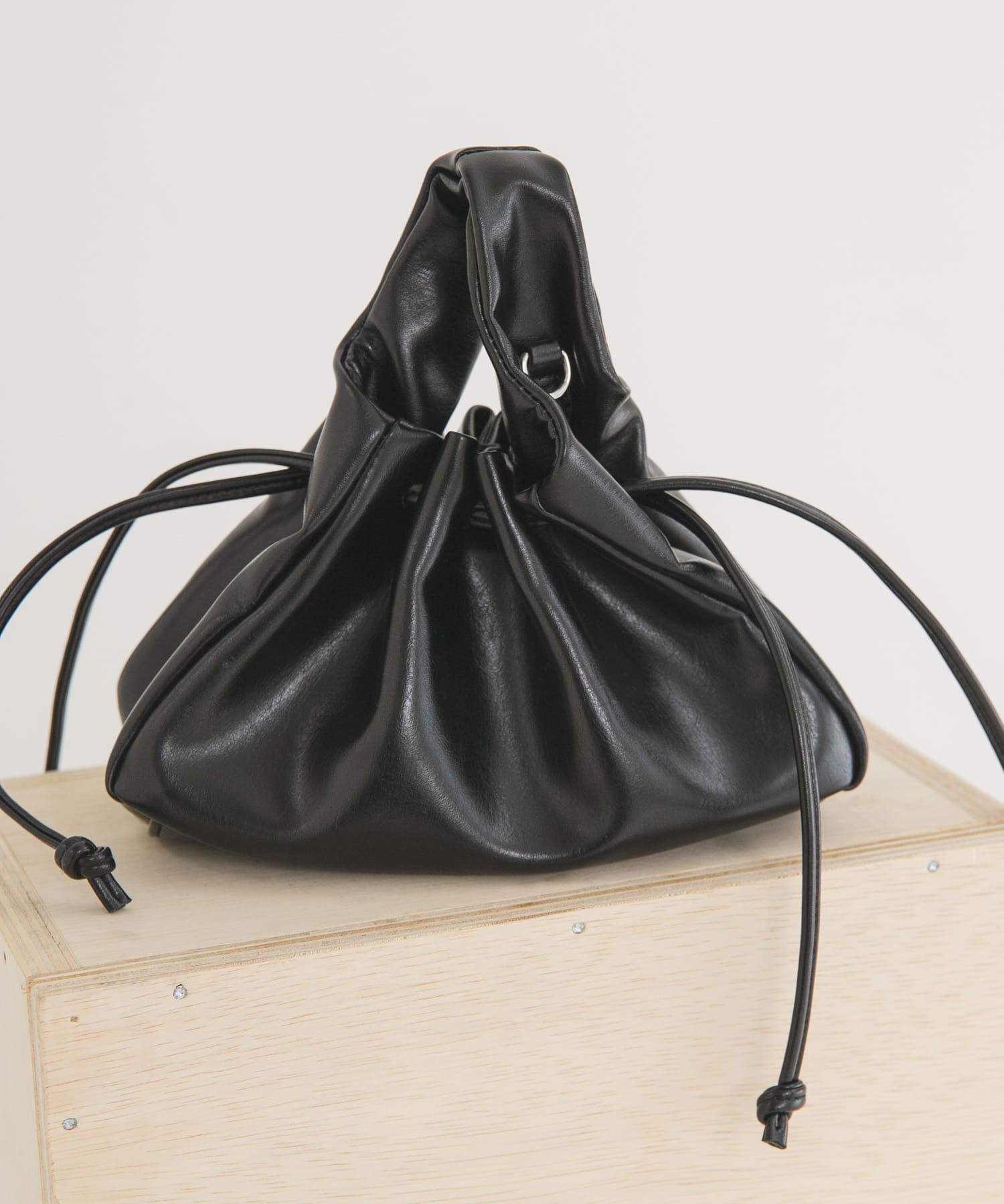 巾着ワンハンドルミニBAG