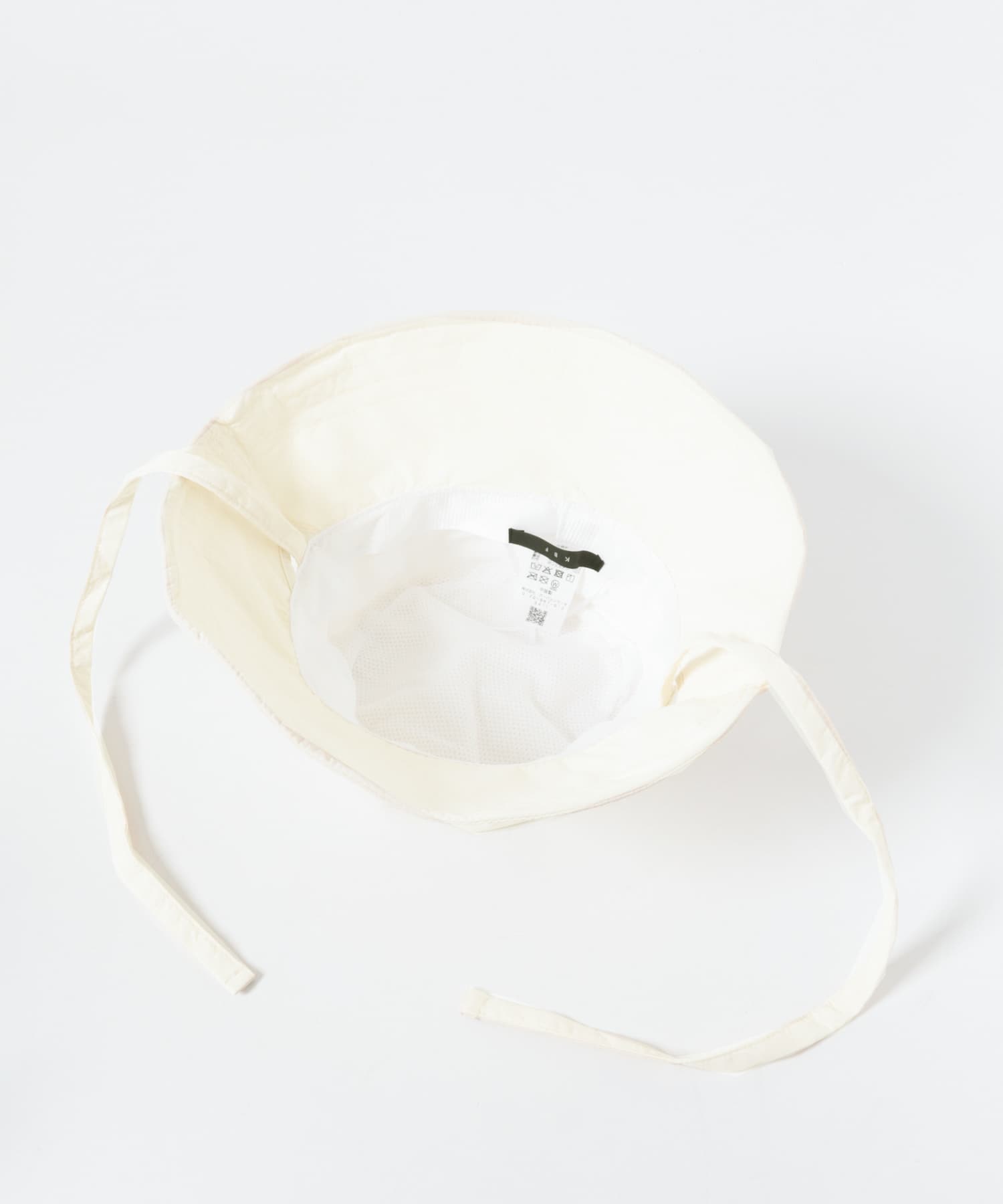 ステッチデザインバケットHAT IVORY One