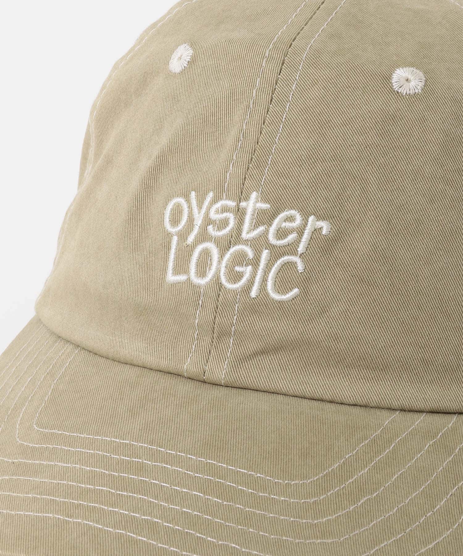 ハンドドローライクエンブロイダリーCAP BEIGE One