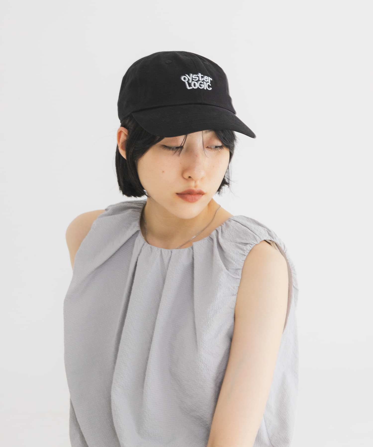 ハンドドローライクエンブロイダリーCAP(One BLACK): 帽子｜URBAN