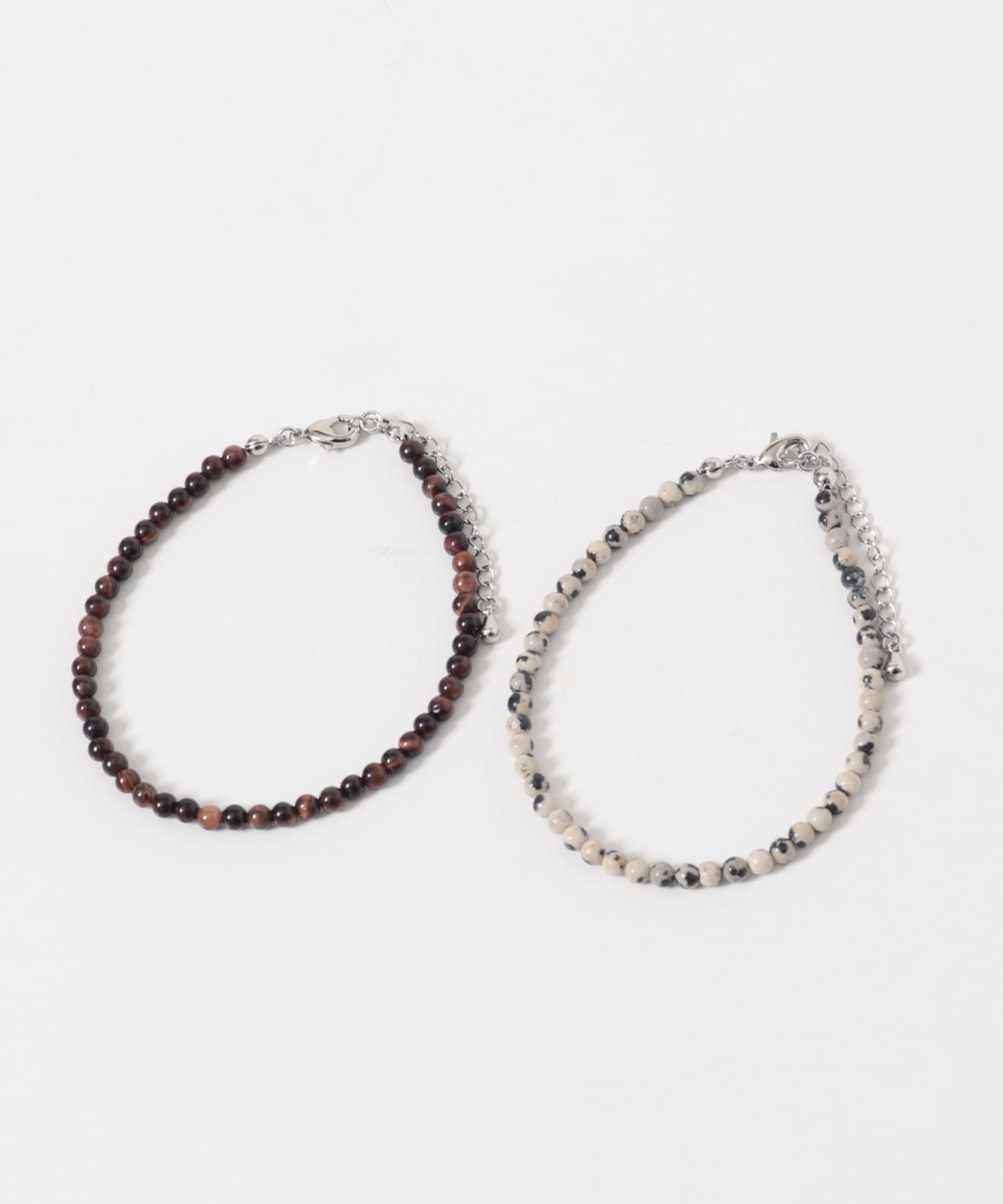 天然石setブレスレット BROWN SET One