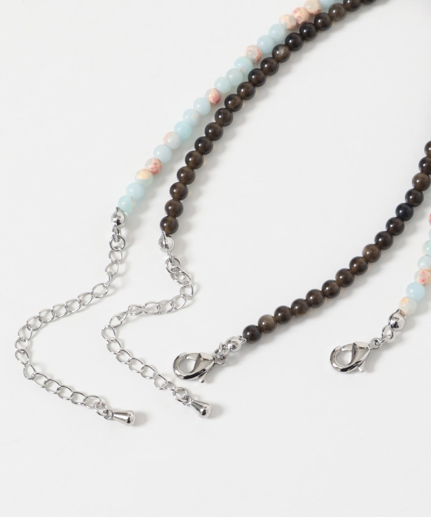 天然石setブレスレット KHAKI SET One