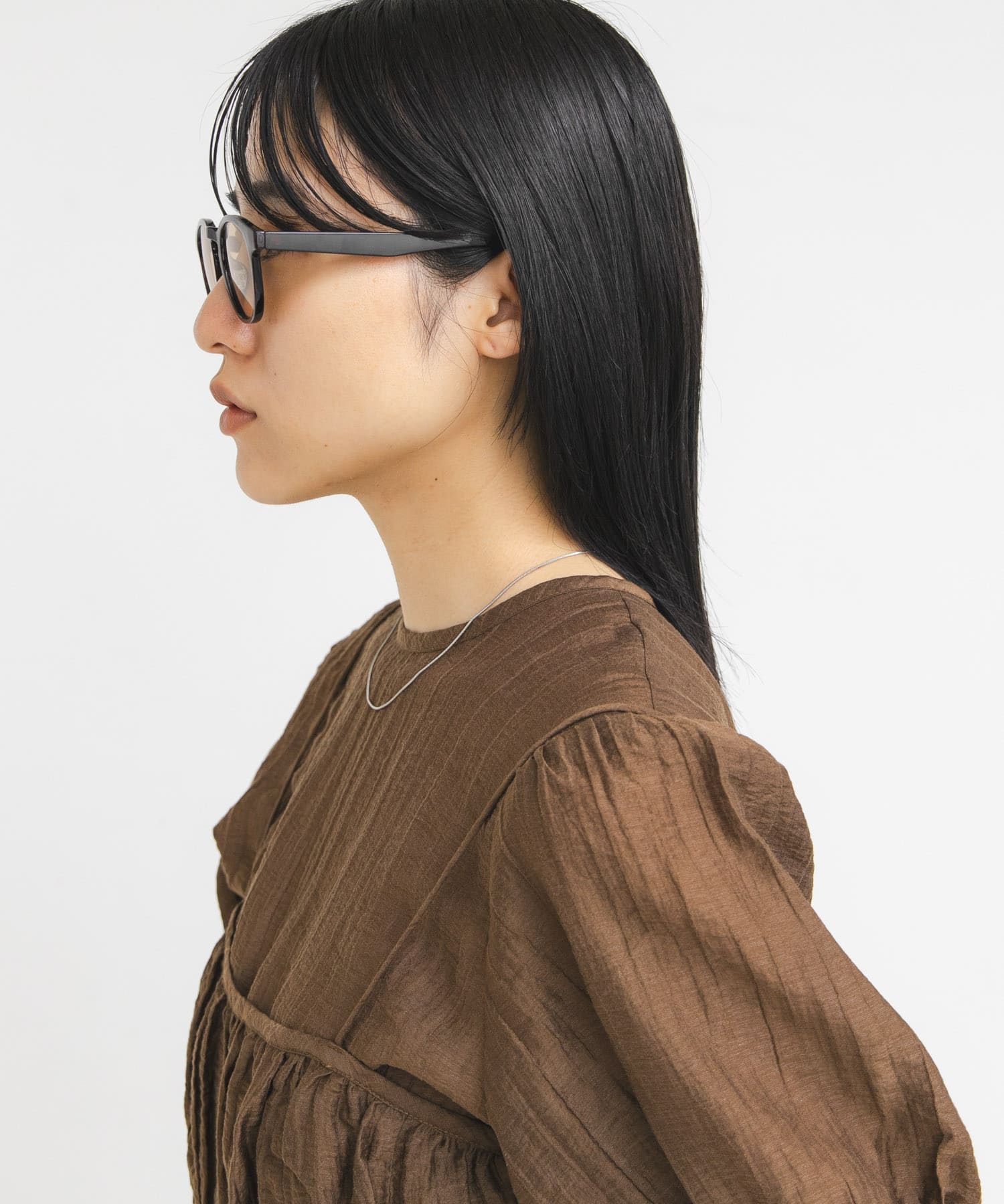 ボストンフレームサングラス D.BROWN One