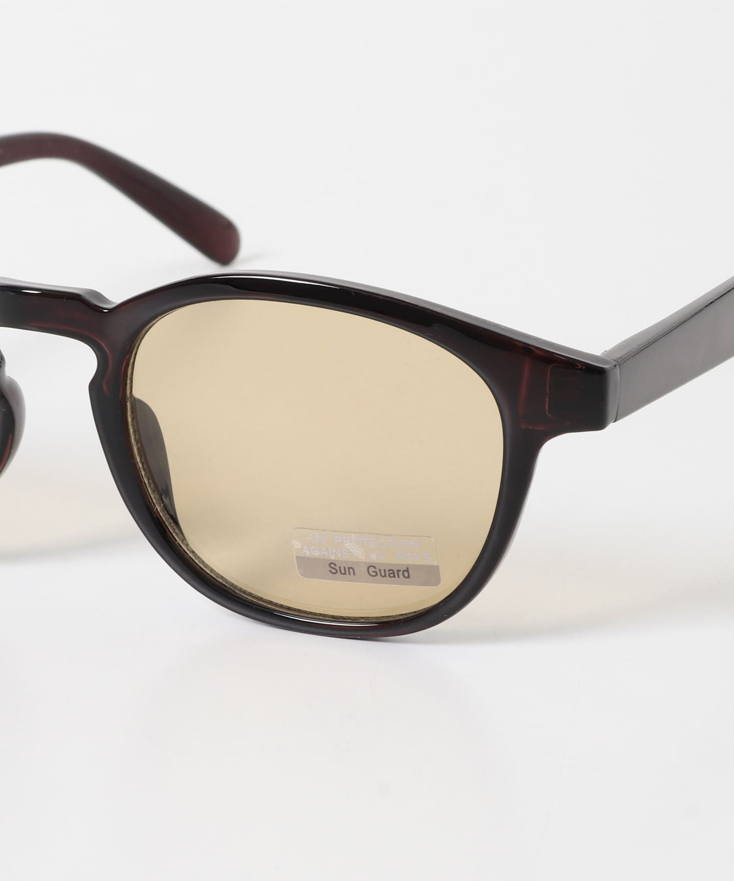 ボストンフレームサングラス D.BROWN One