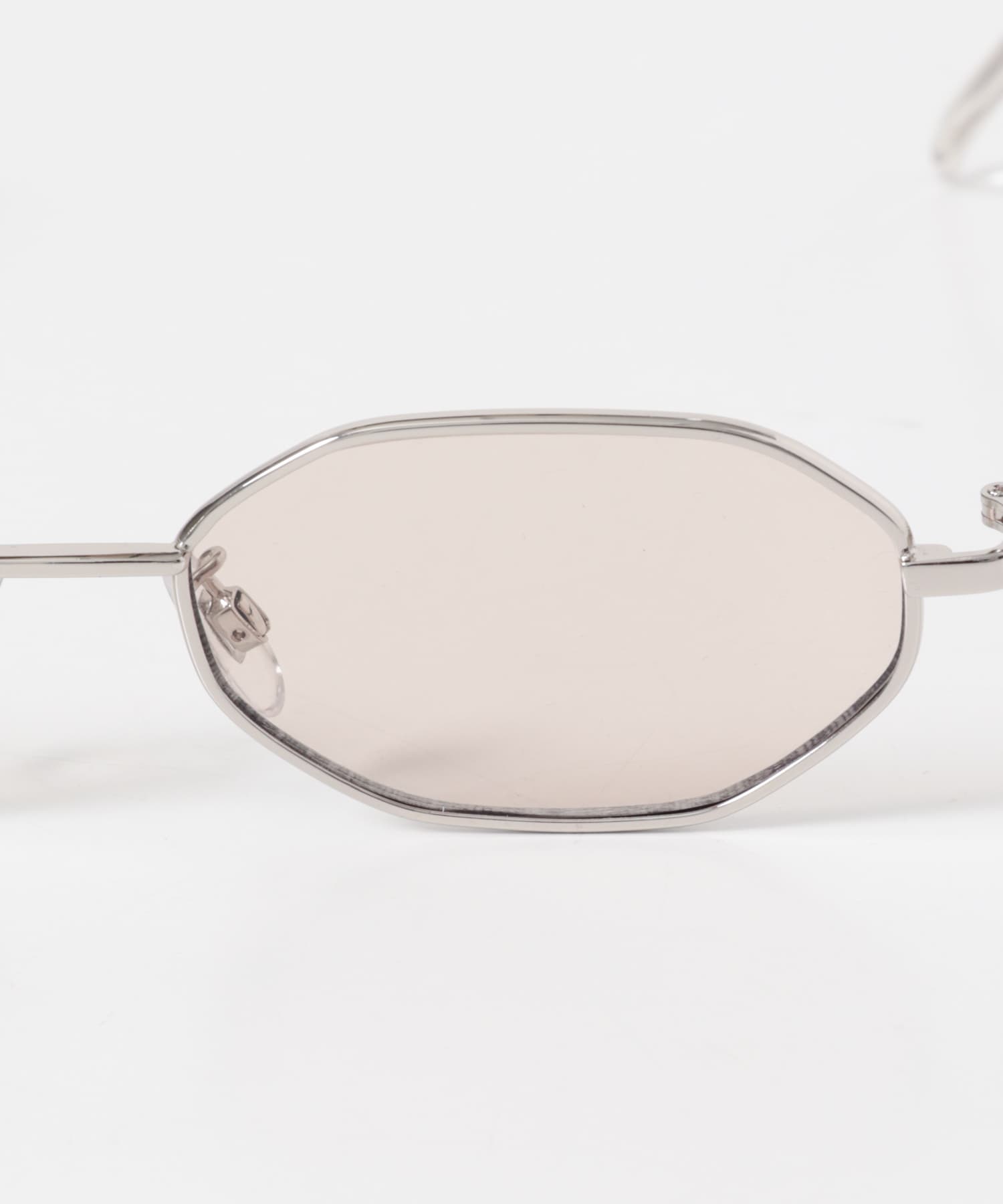 メタルフレームサングラス BROWN One