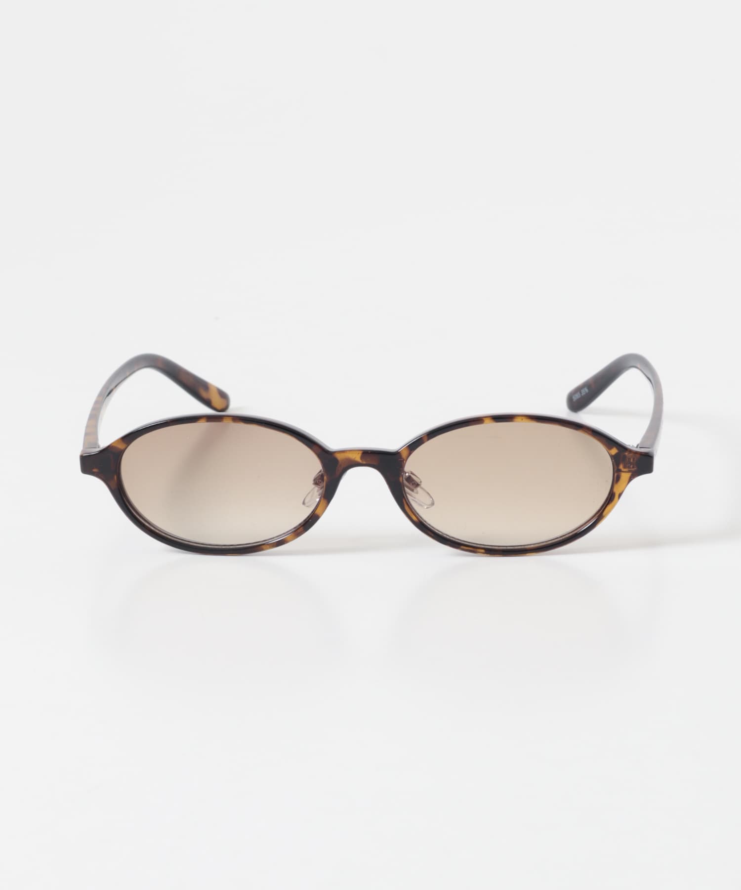 オーバルフレームサングラス D.BROWN One