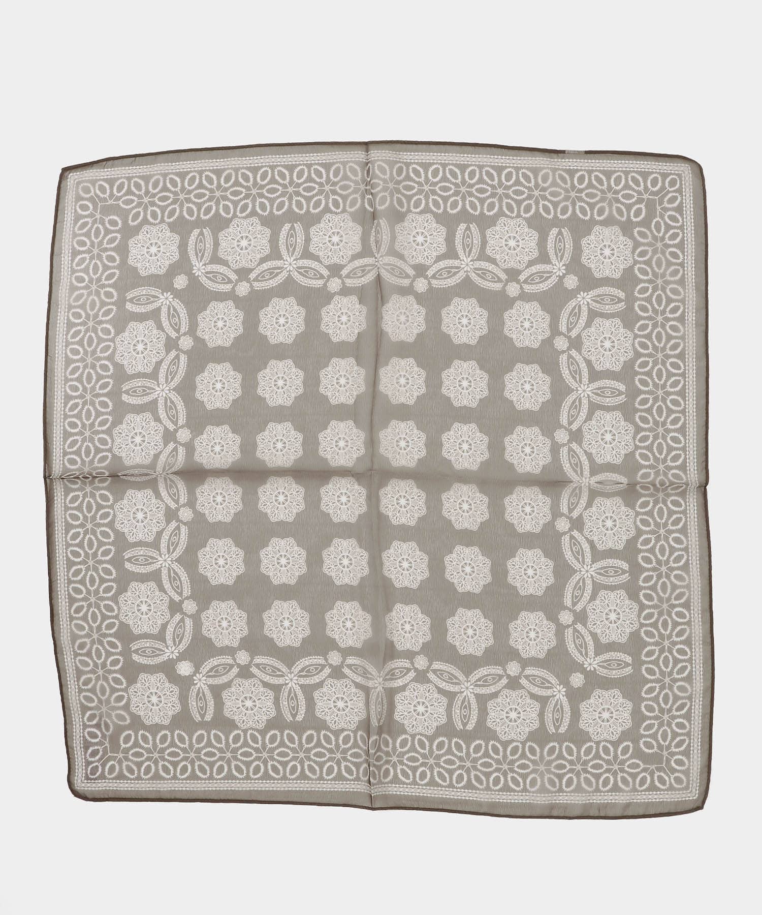 シアーアソートスカーフ KHAKI One