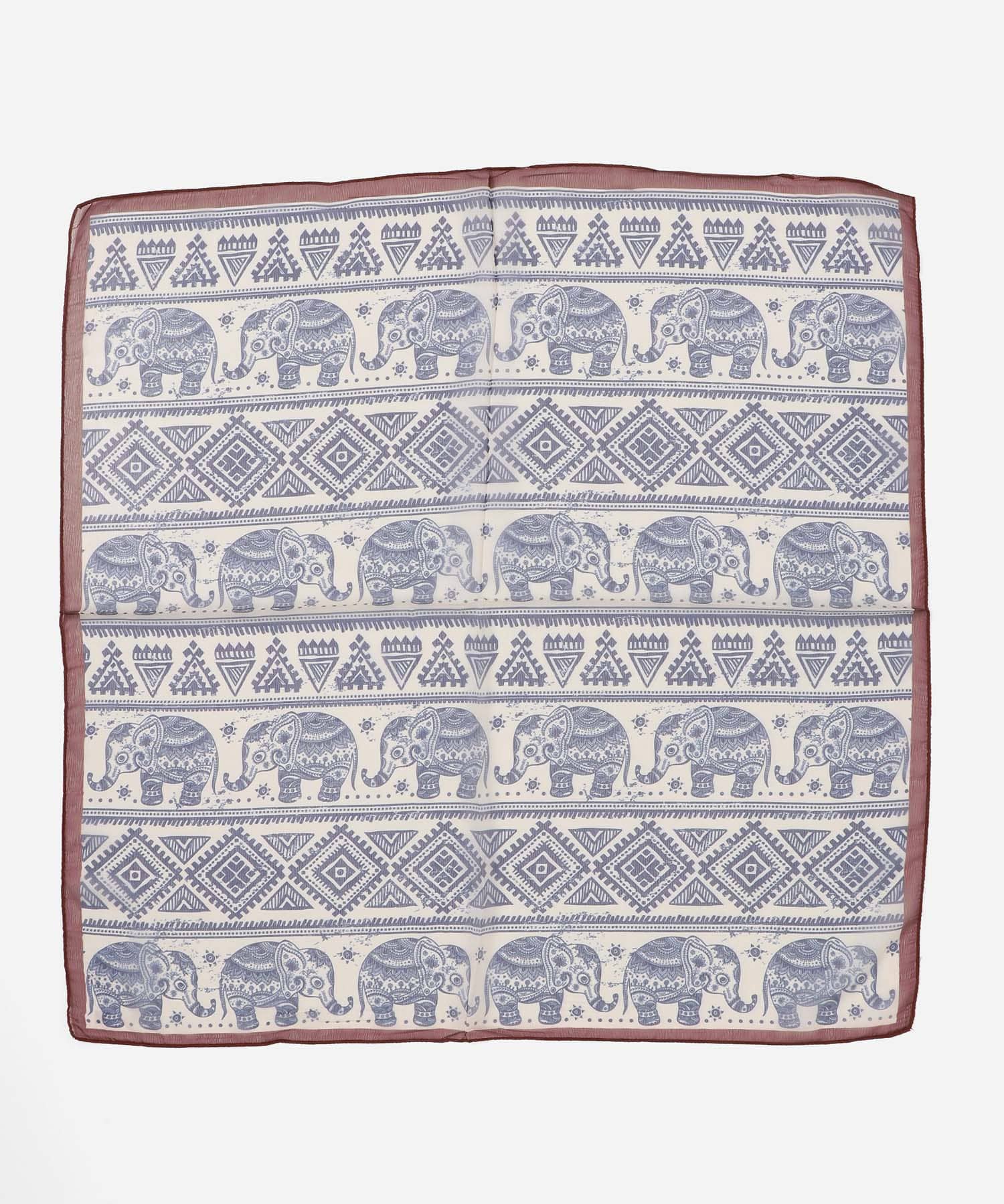 シアーアソートスカーフ BLUE One