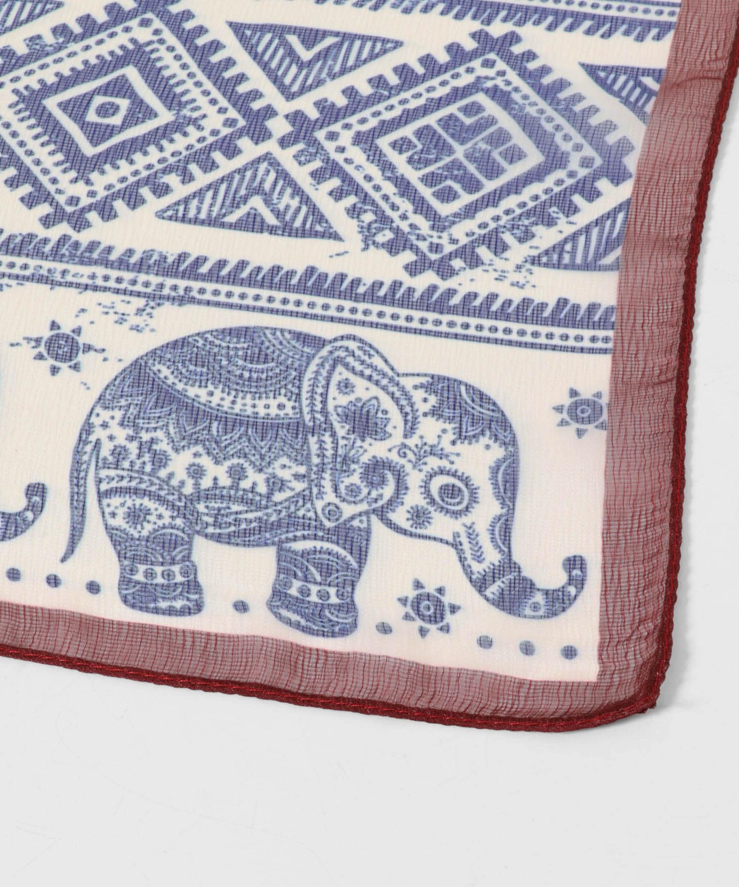 シアーアソートスカーフ BLUE One