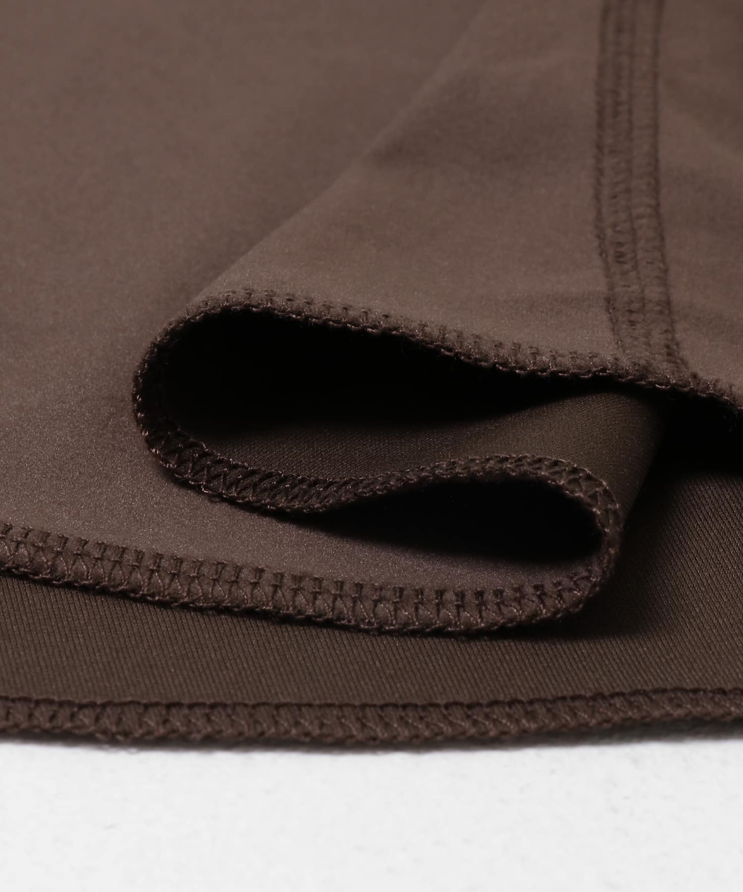マイクロベロアホルターキャミソール BROWN One