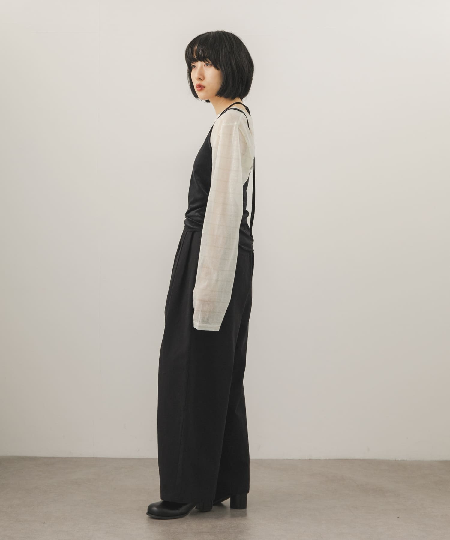 身長：160cm サイズ：one
