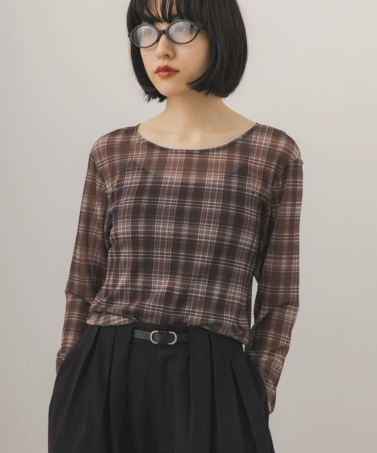 身長：160cm サイズ：one