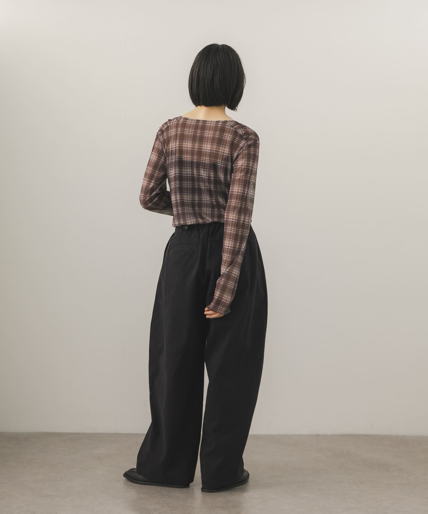 身長：160cm サイズ：one