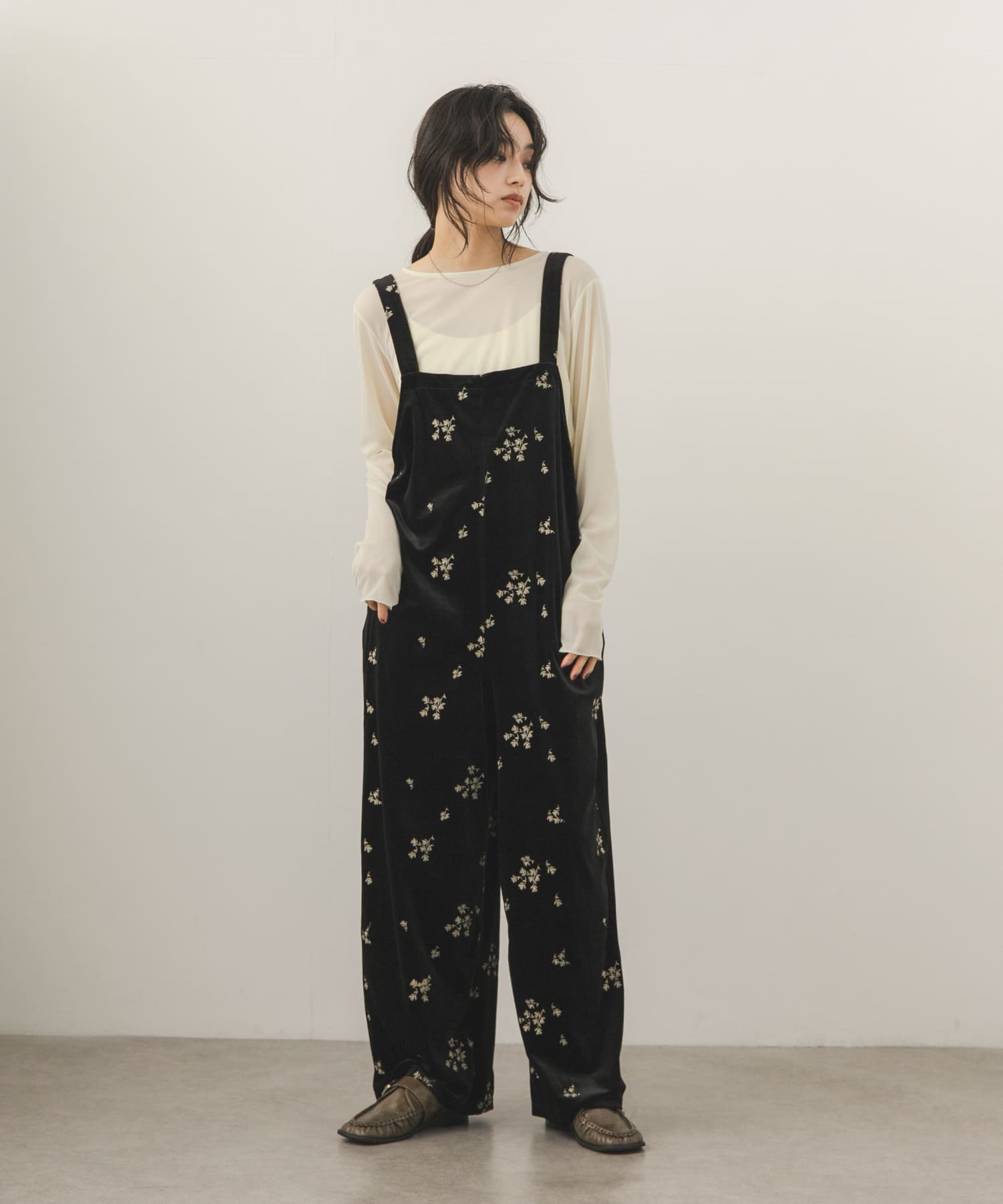 身長：163cm サイズ：one