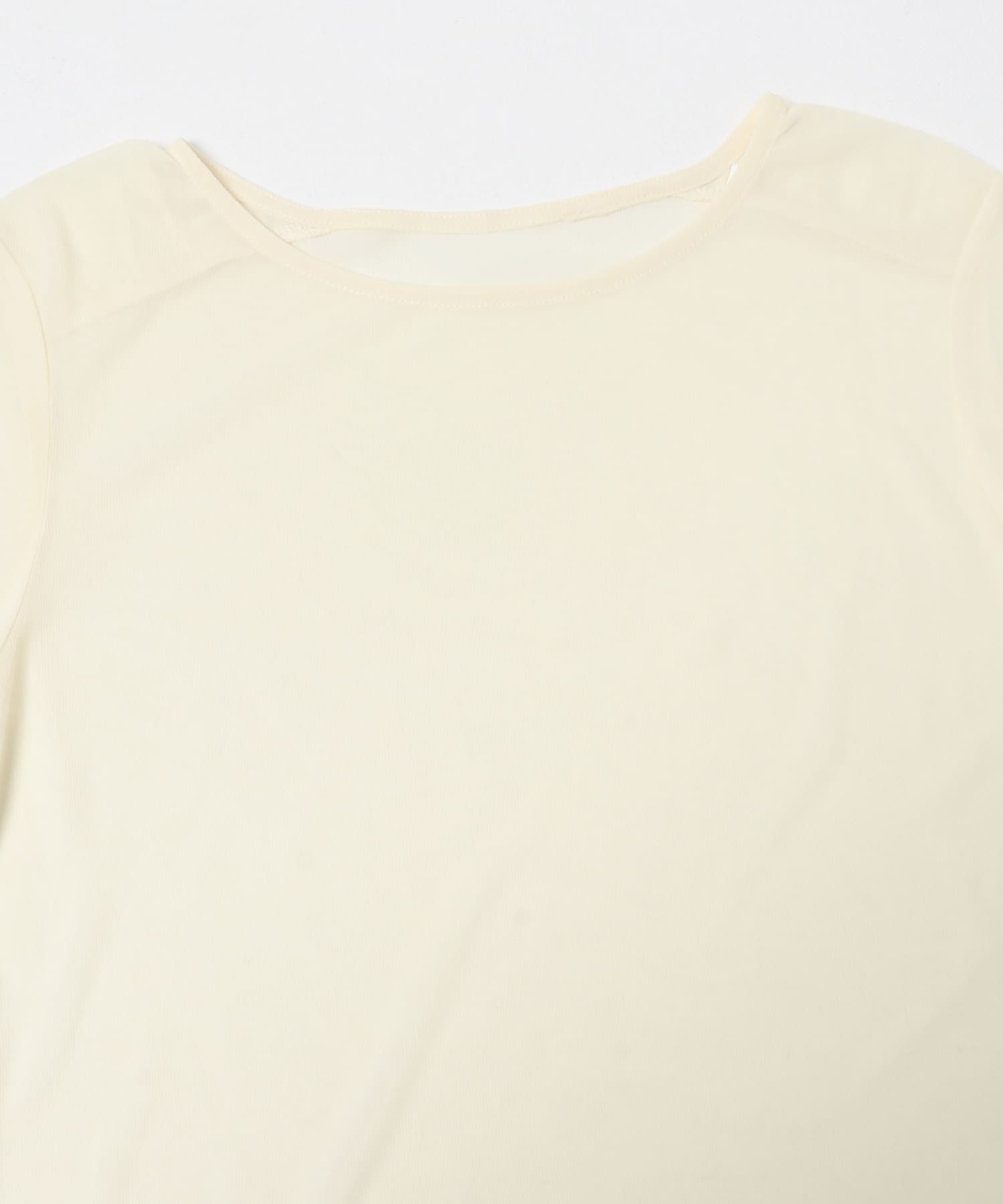 シアーギャザーロンTEE IVORY One