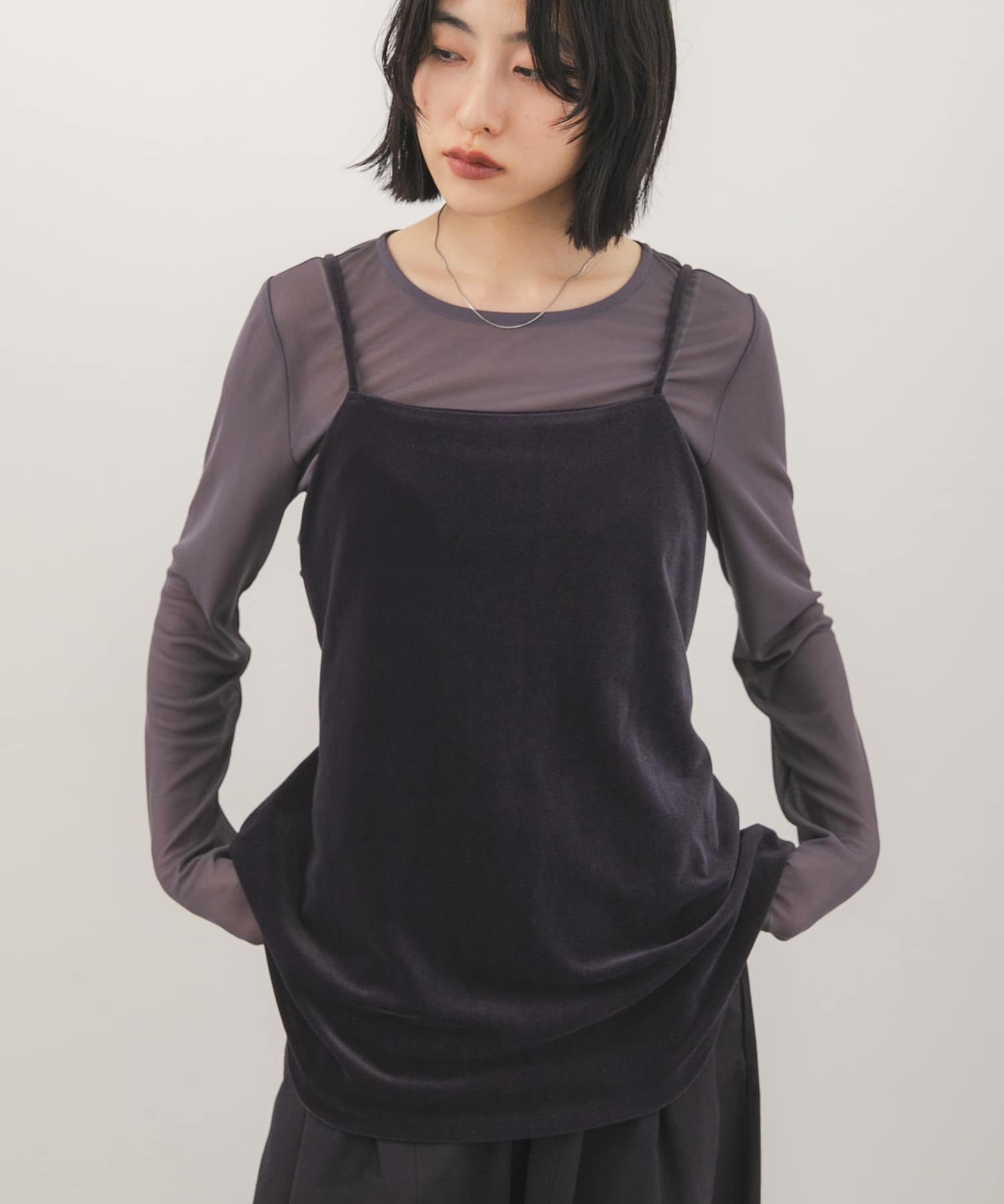 身長 : 160cm サイズ : one