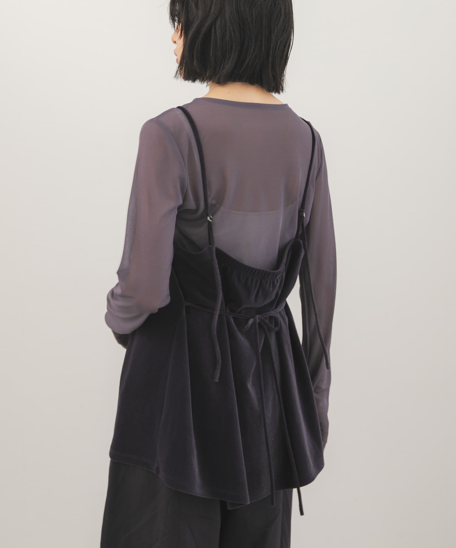身長 : 160cm サイズ : one
