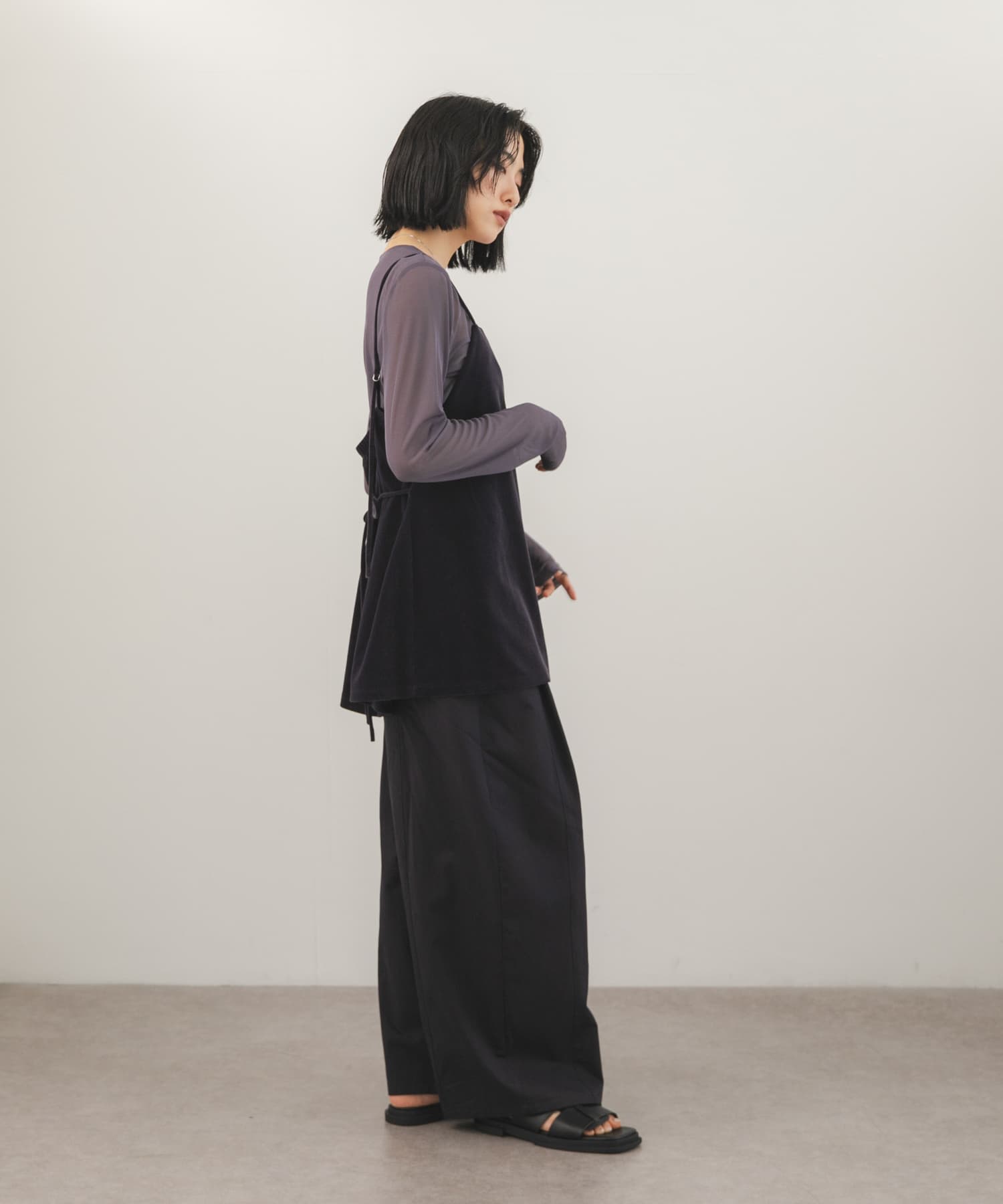 身長 : 160cm サイズ : one