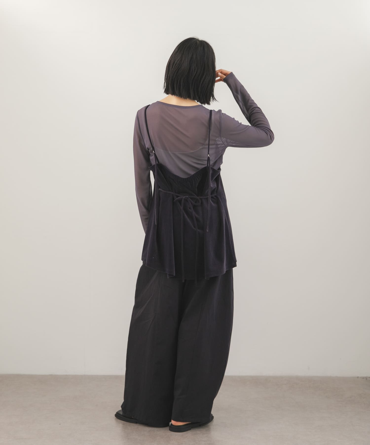 身長 : 160cm サイズ : one