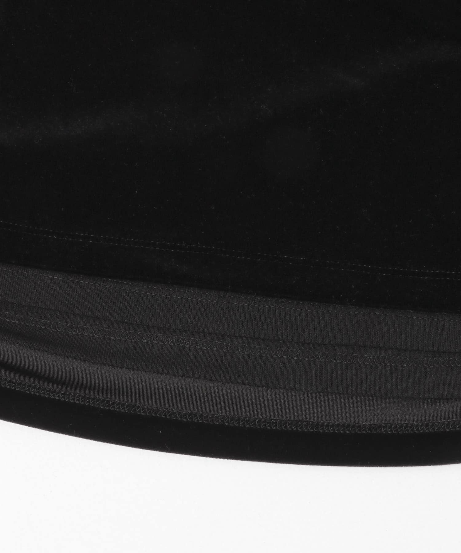 ベロアキャミソールSETシアートップス BLK×BLK One