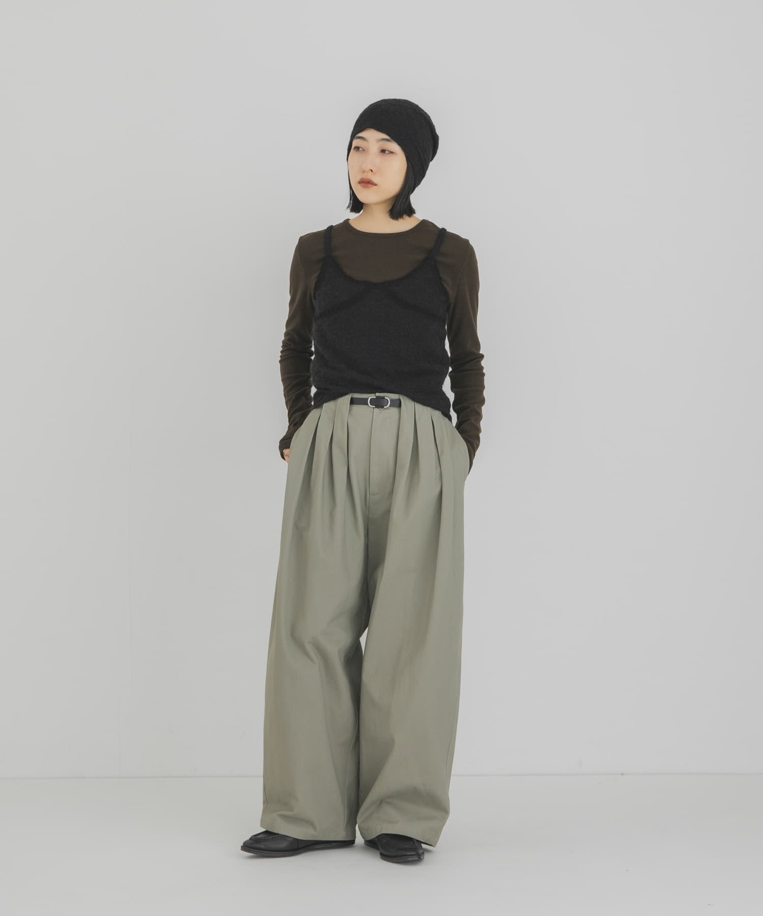 レースシャギーキャミソール(One BROWN): トップス｜URBAN RESEARCH