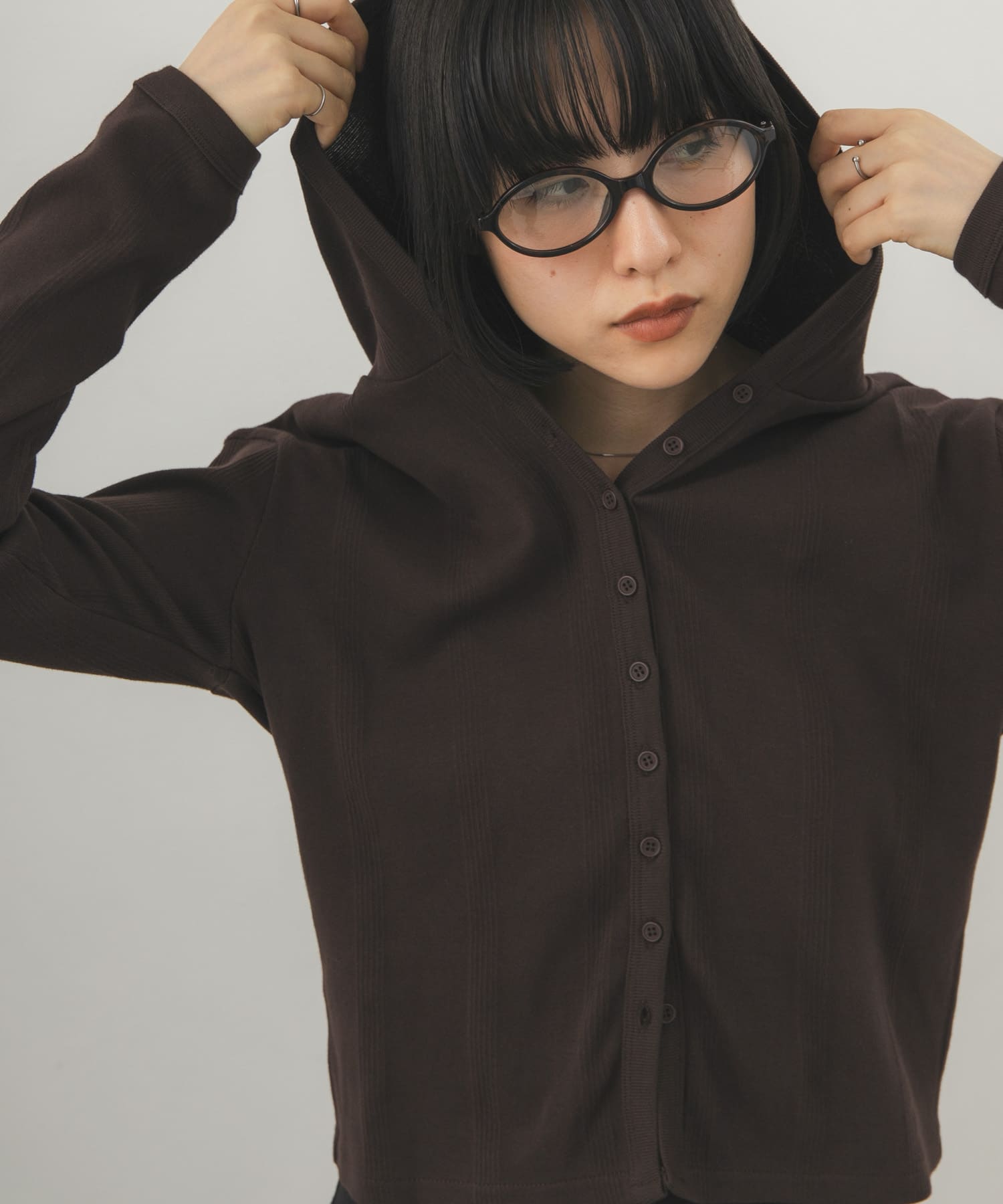 身長：160cm サイズ：one