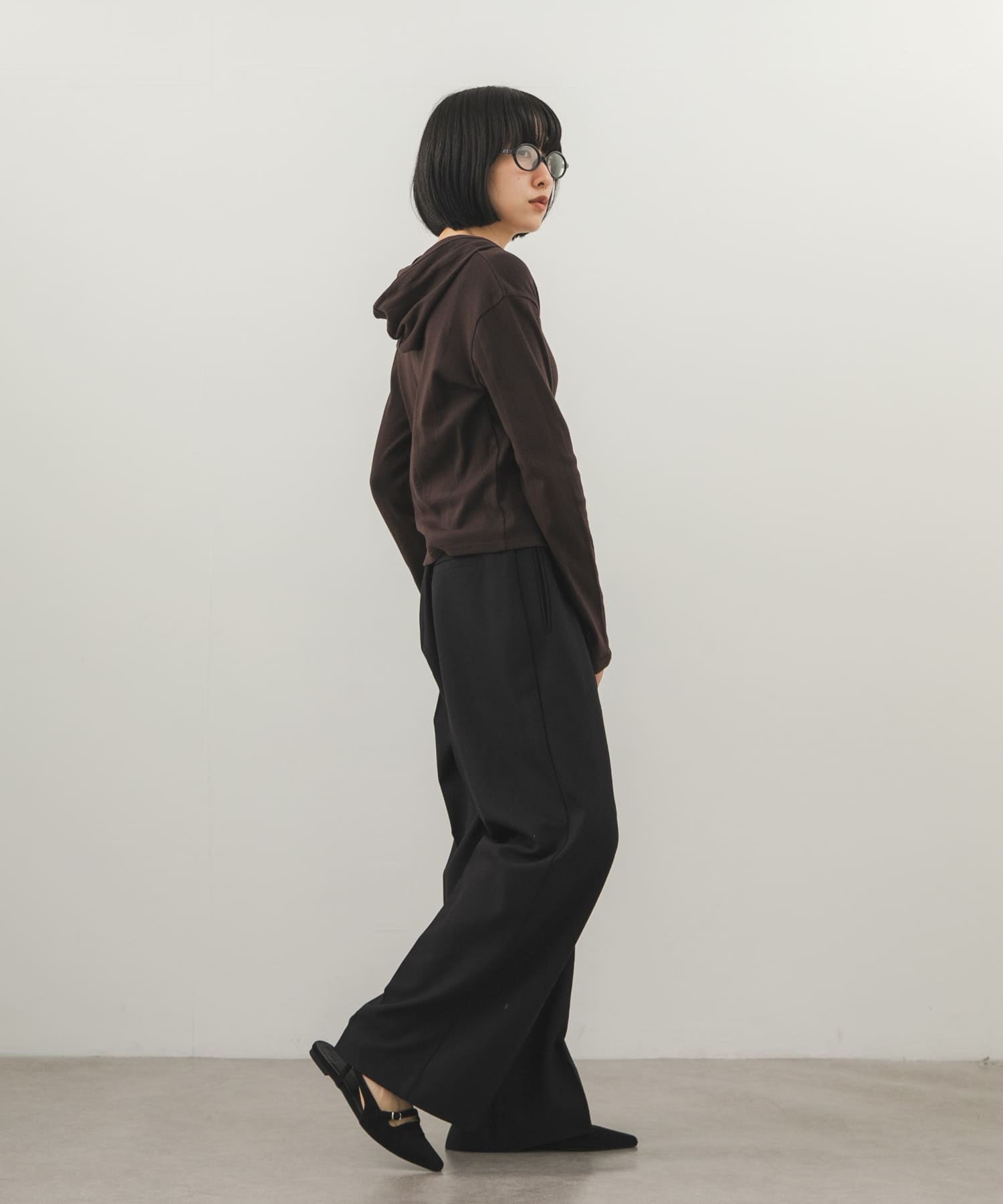 身長：160cm サイズ：one