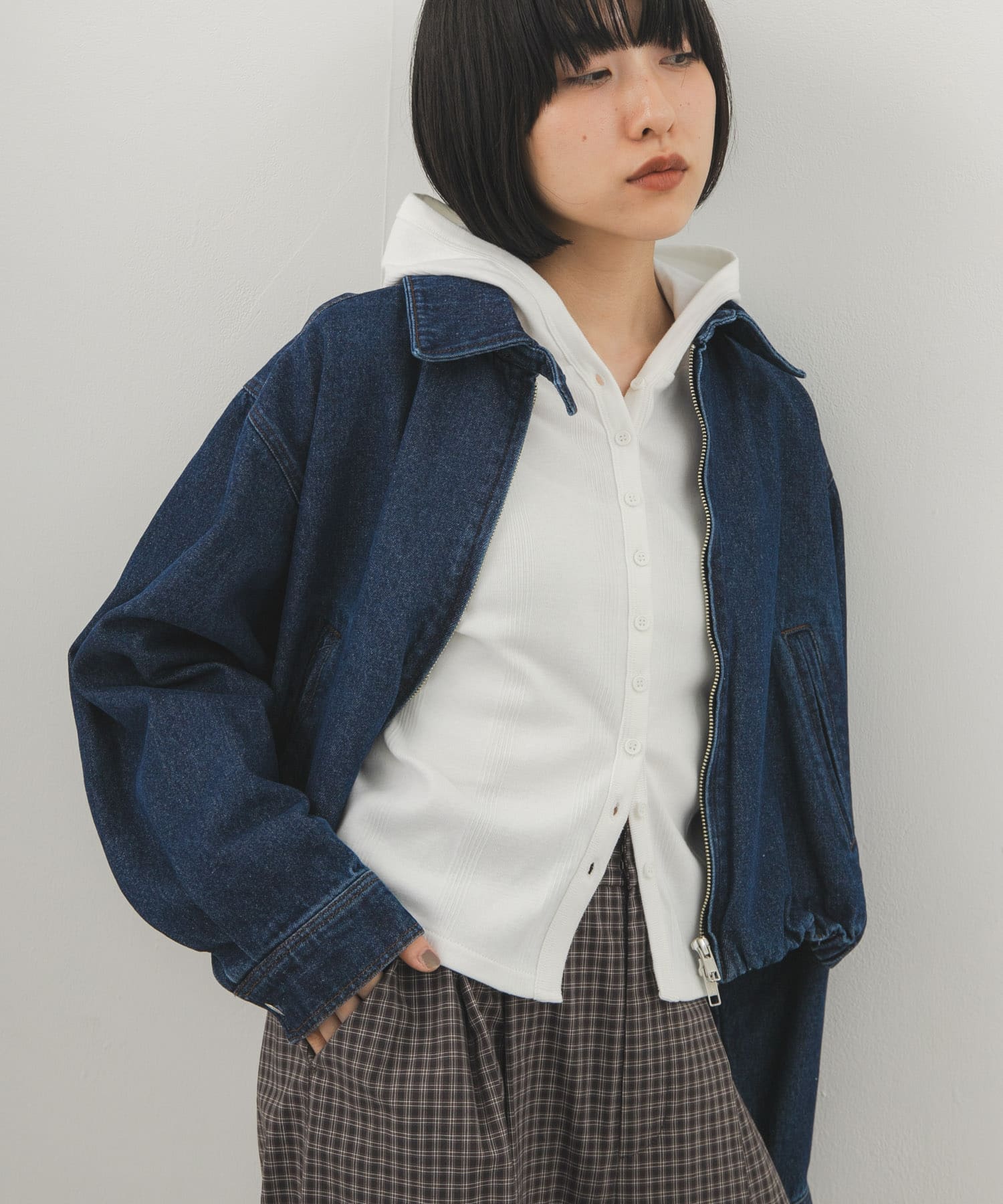 身長：160cm サイズ：one