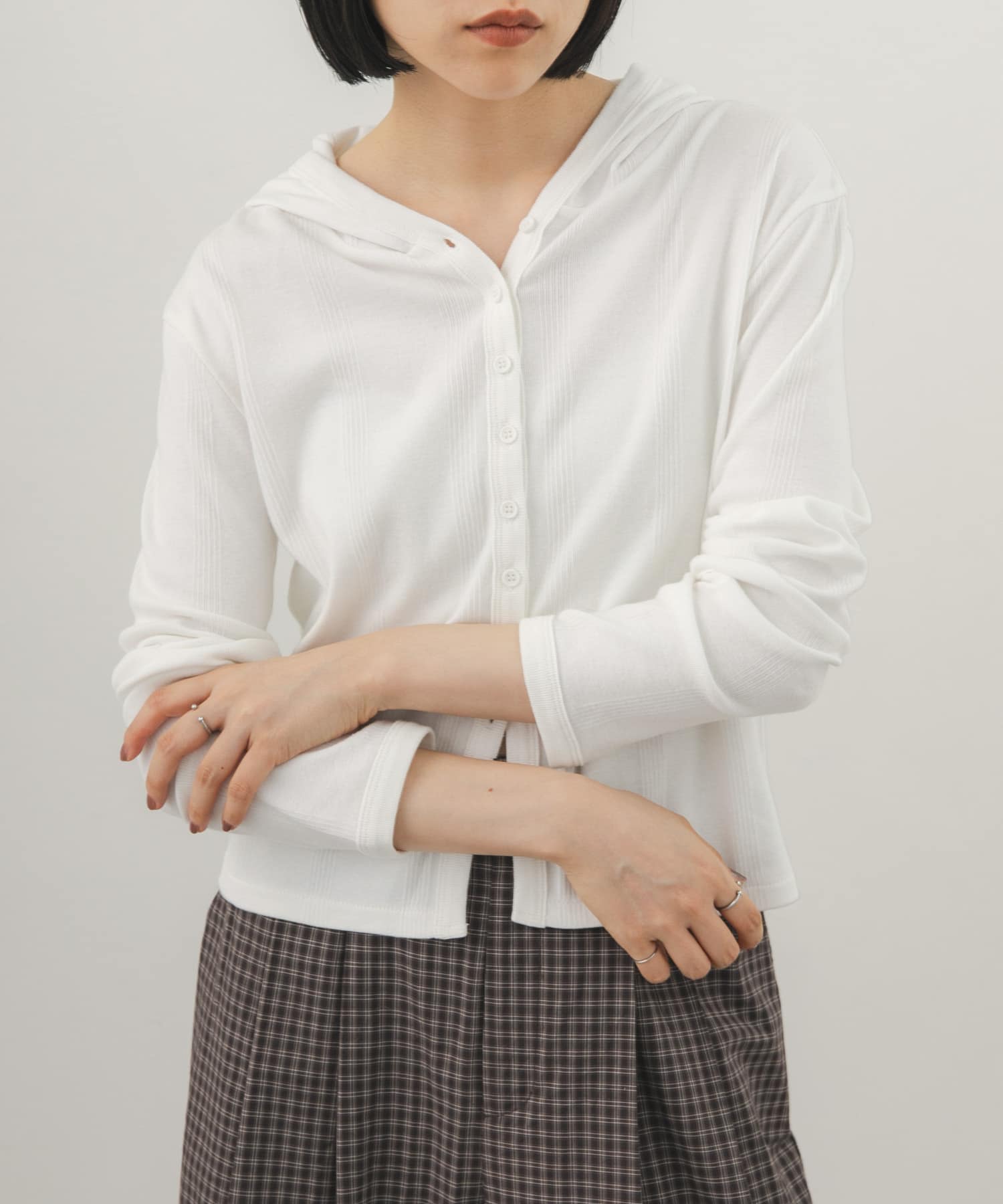 身長：160cm サイズ：one