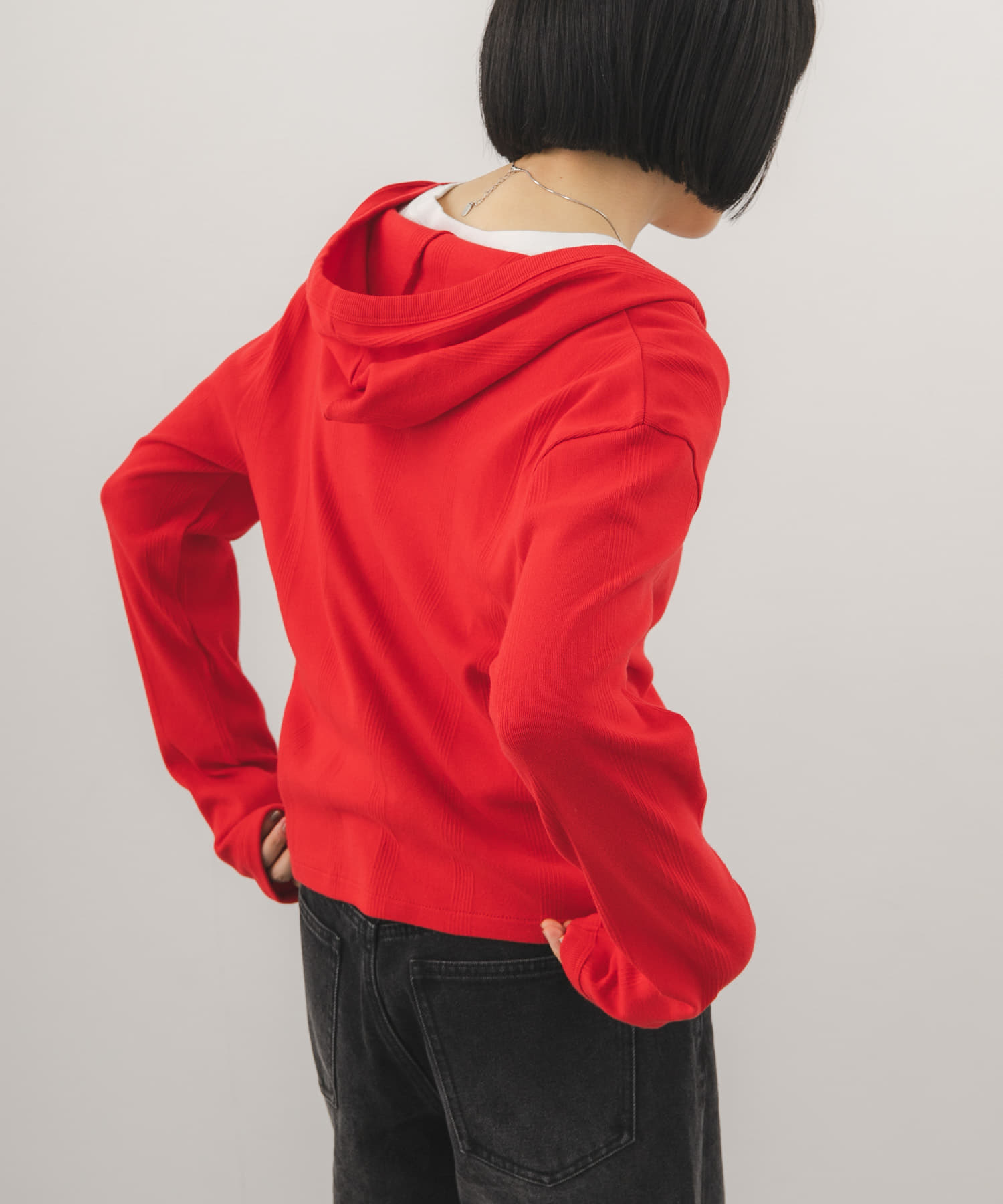 身長：160cm サイズ：one