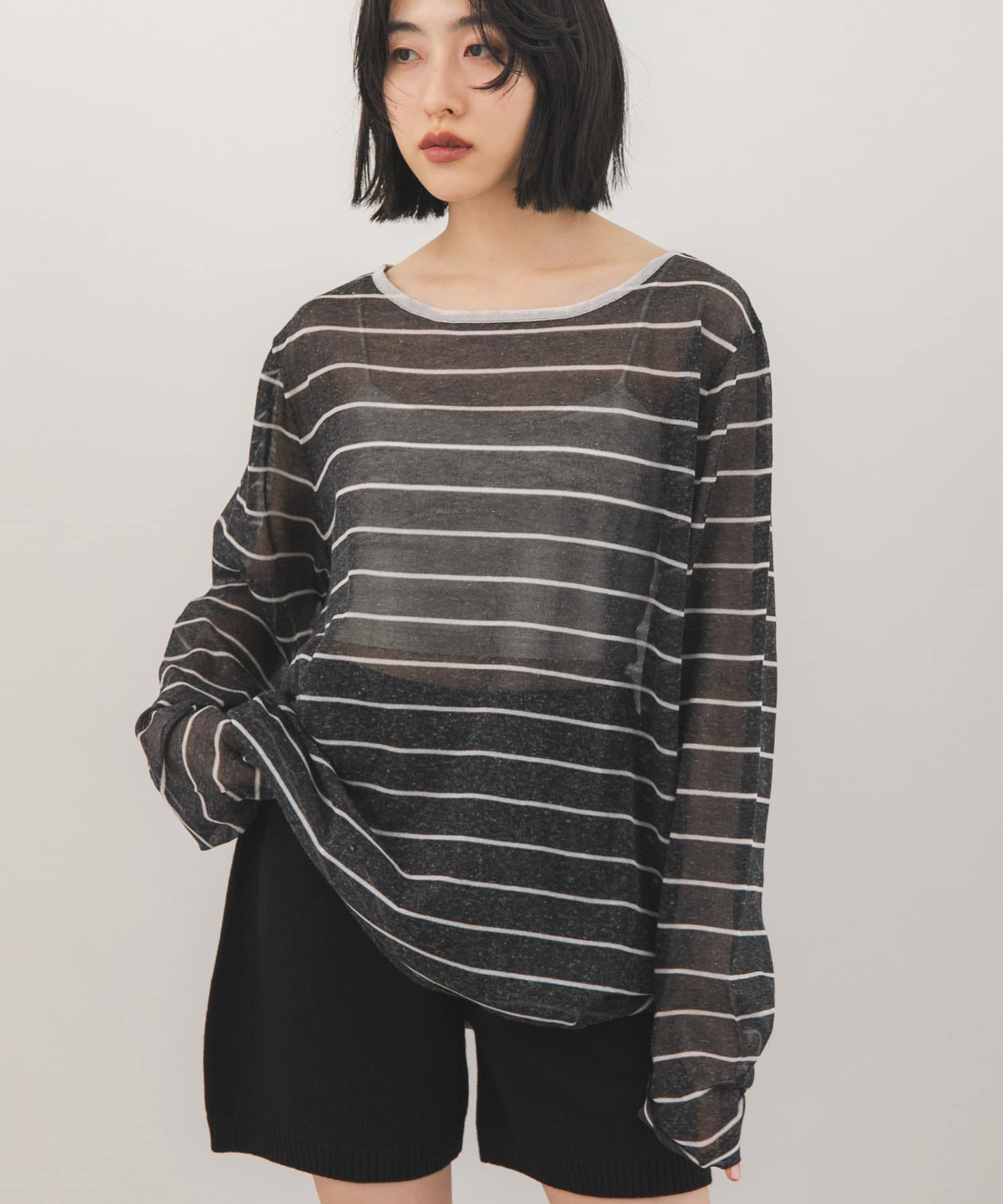 身長 : 160cm サイズ : one