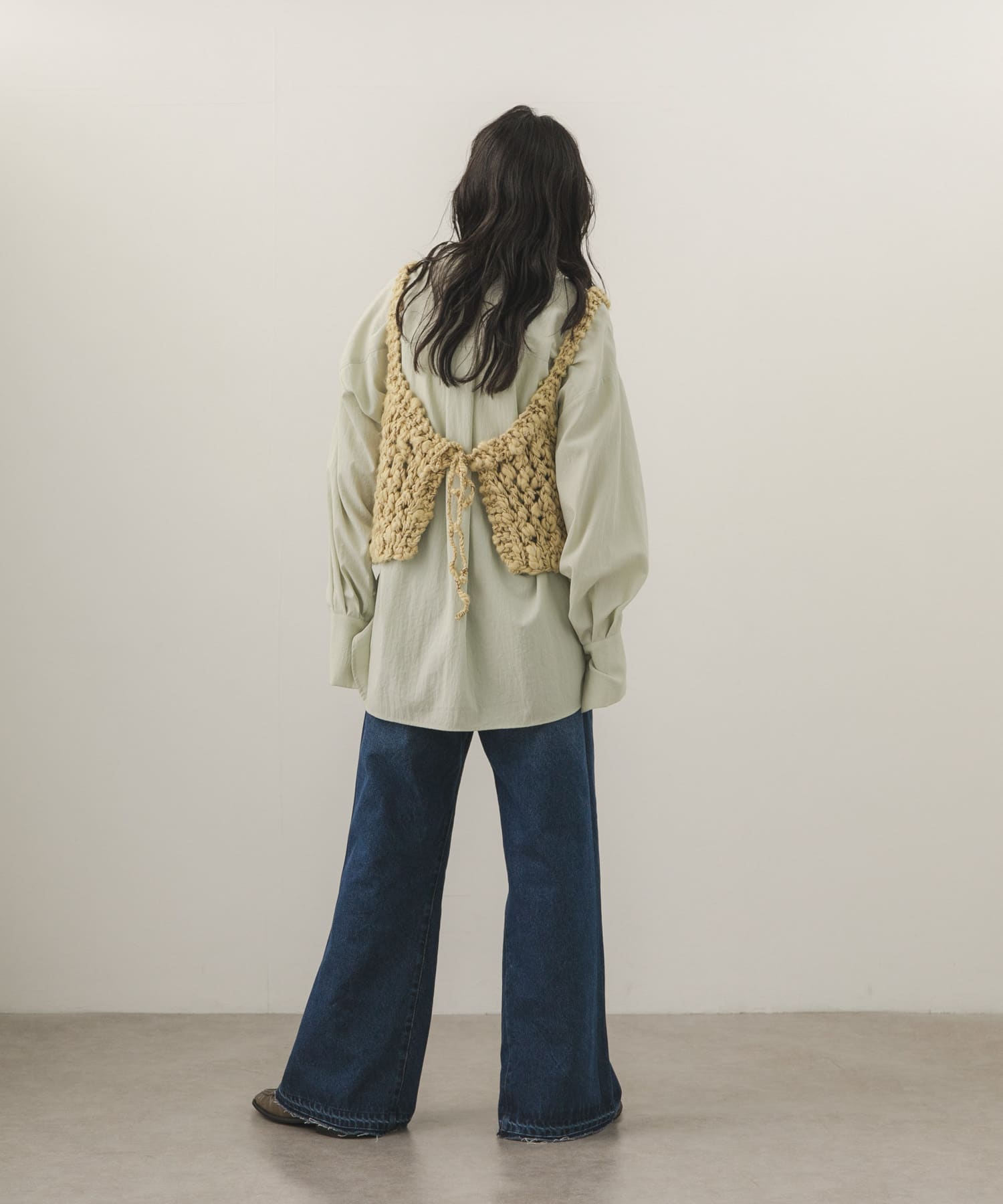 身長：163cm サイズ：one