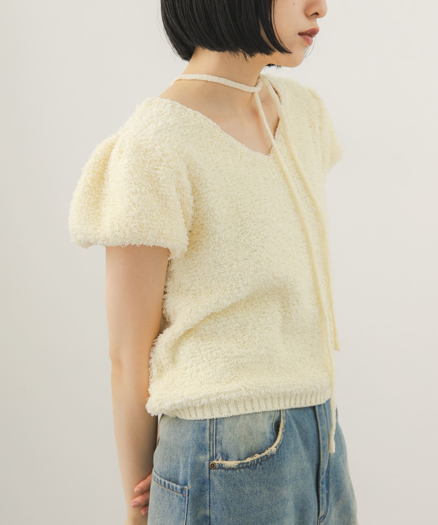 身長：160cm サイズ：one