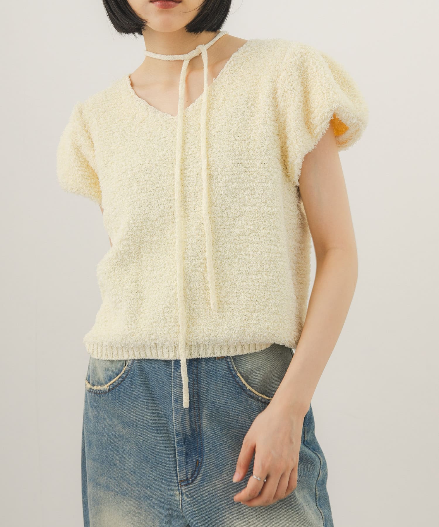 身長：160cm サイズ：one