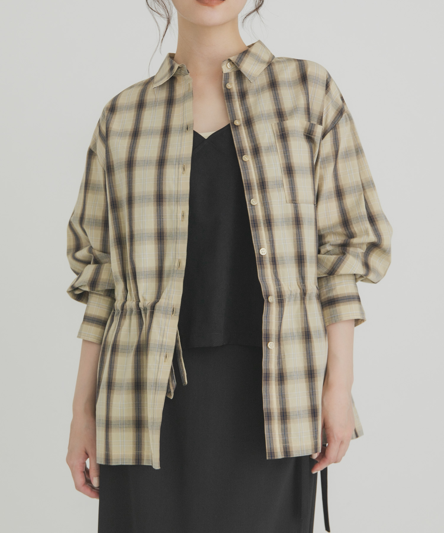 BEIGE×BLK
