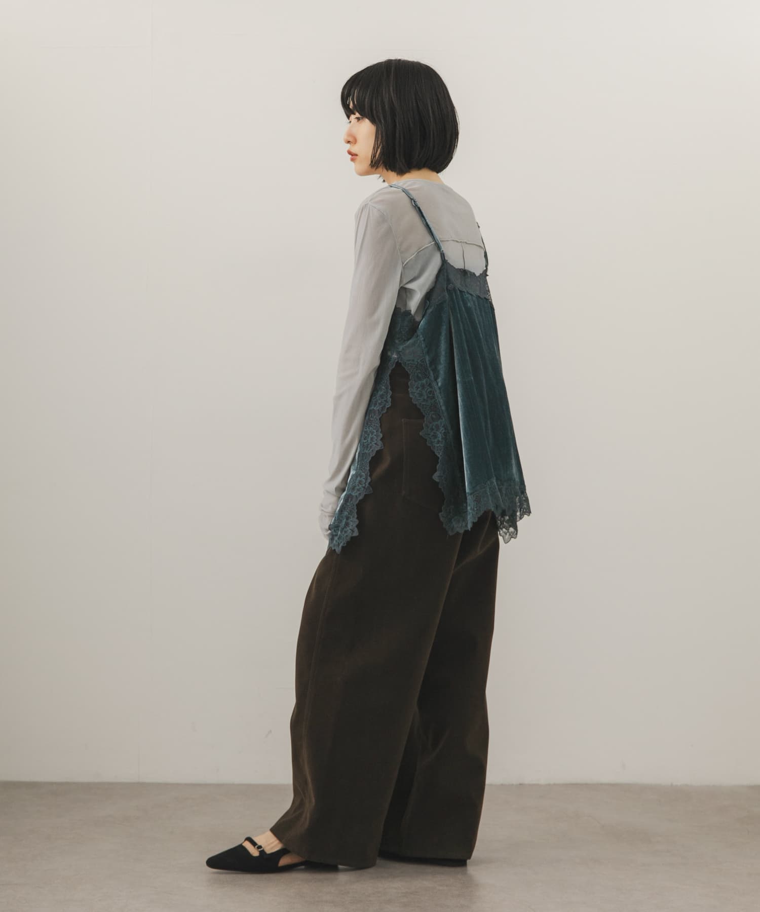 身長：160cm サイズ：one