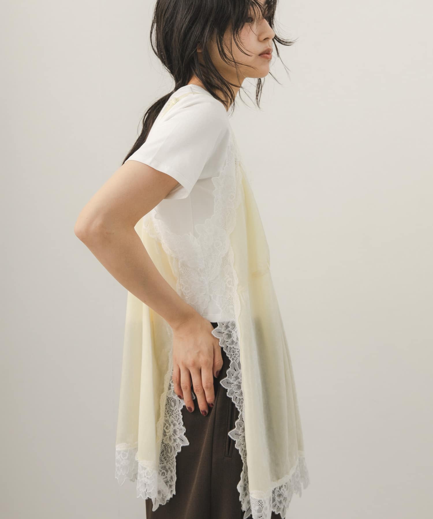 身長：163cm サイズ：one