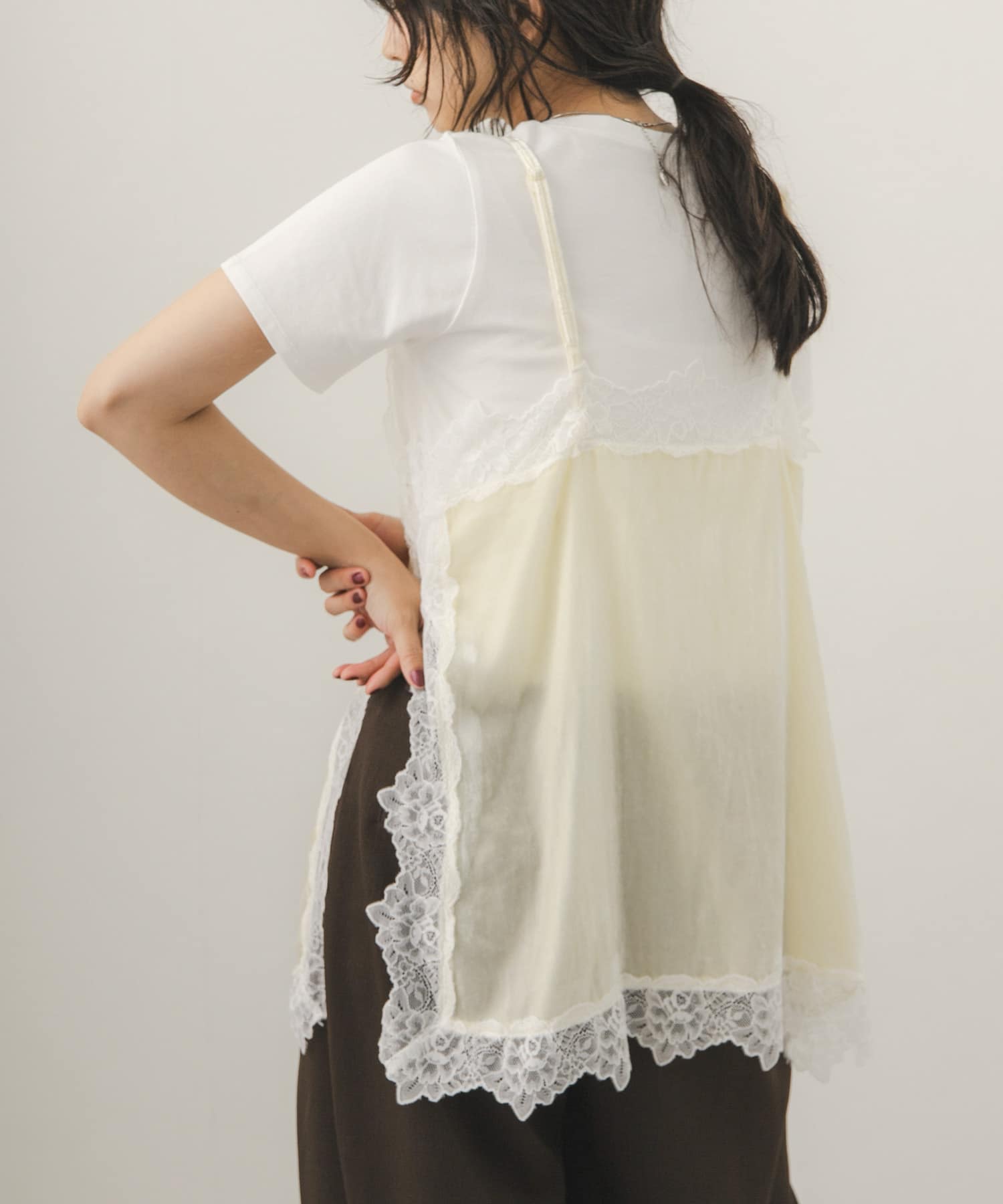 身長：163cm サイズ：one