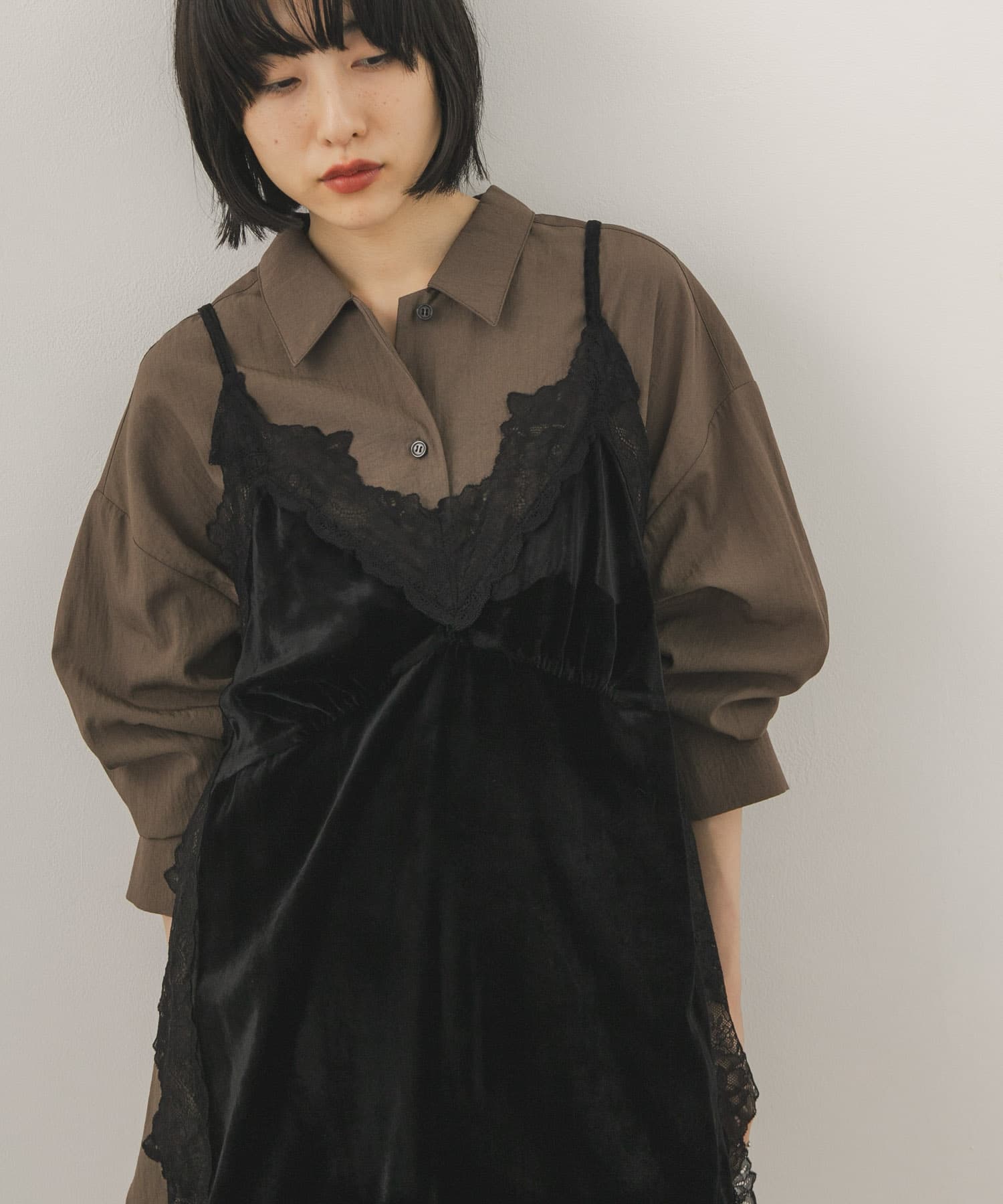 身長：160cm サイズ：one