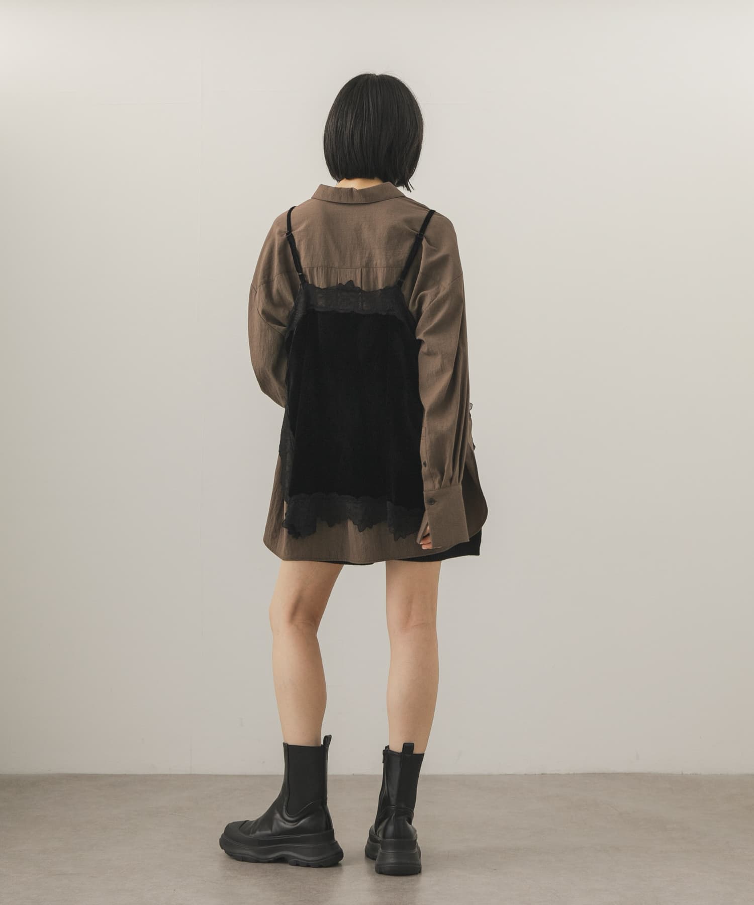 身長：160cm サイズ：one